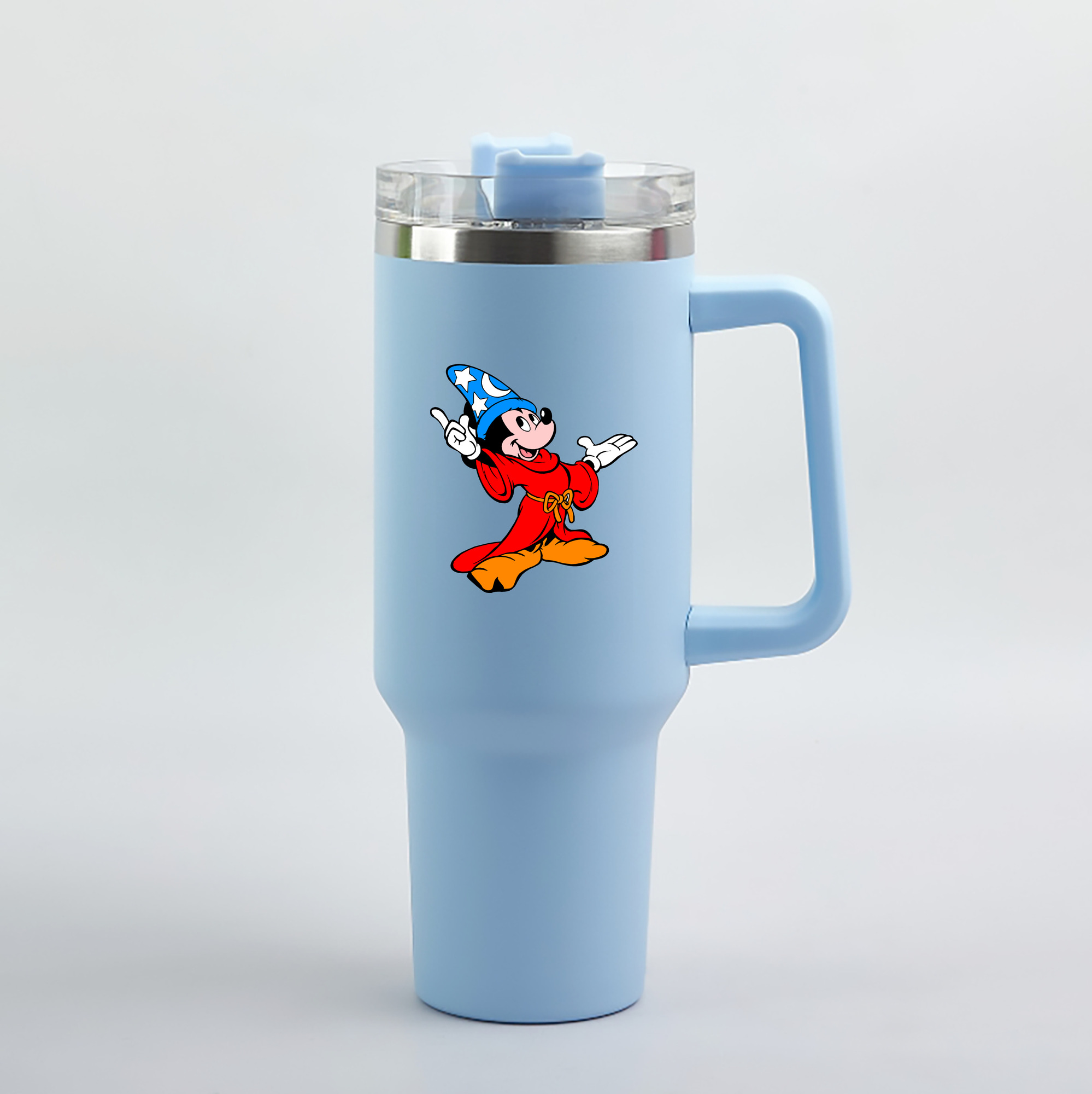 （画像用） ミッキーマウス Mickey Mouse 1200mL車用タンブラー（カラープリント）