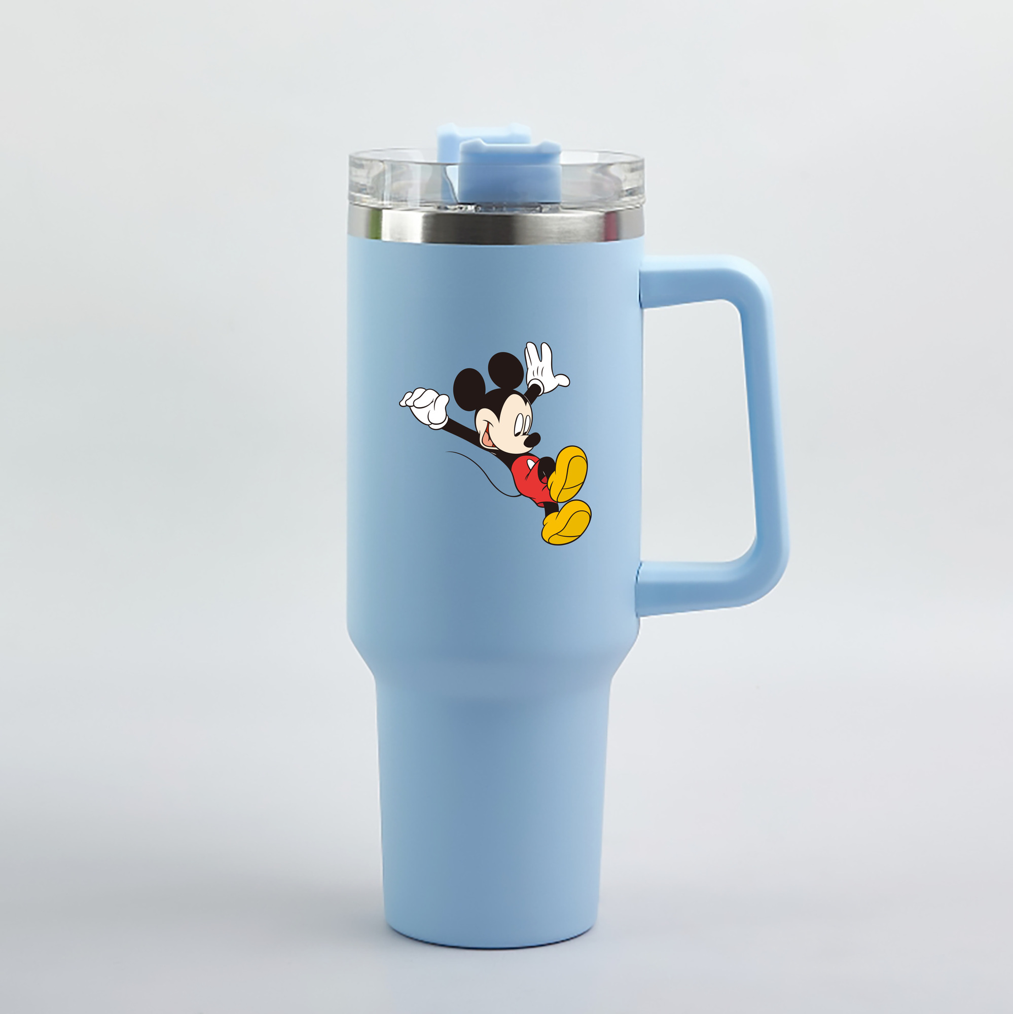 （画像用） ミッキーマウス Mickey Mouse 1200mL車用タンブラー（カラープリント）