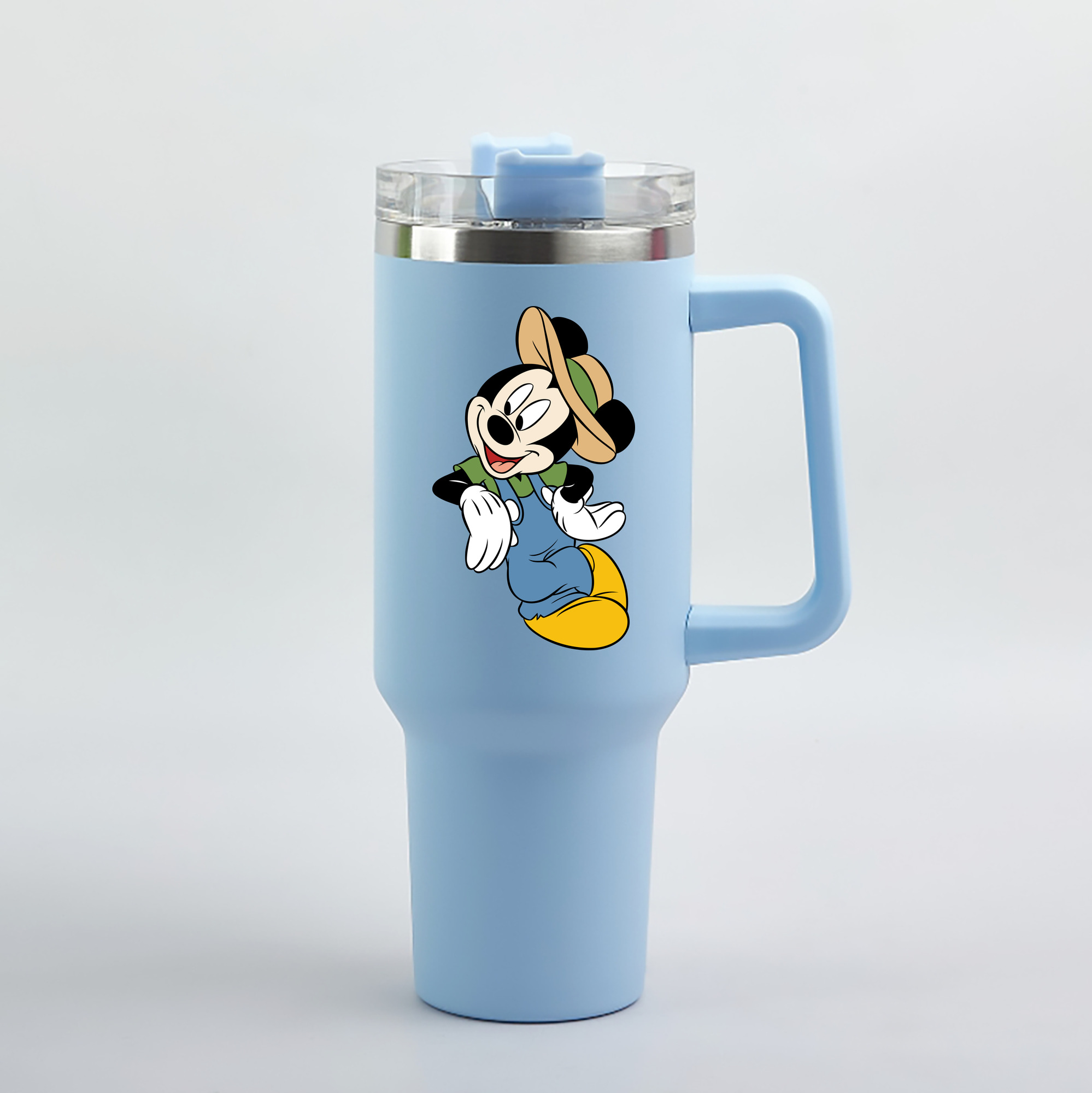 （画像用） ミッキーマウス Mickey Mouse 1200mL車用タンブラー（カラープリント）