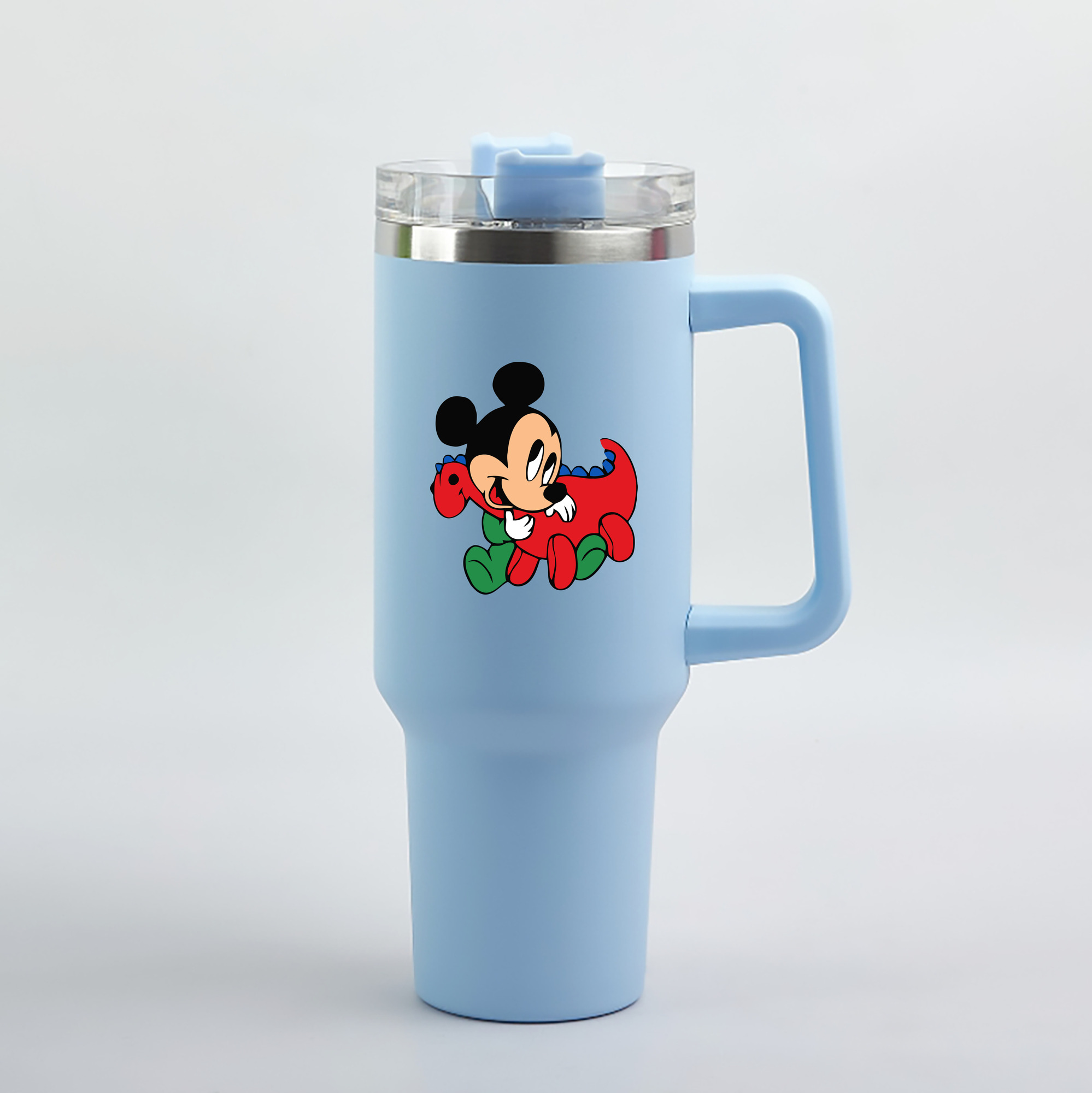 （画像用） ミッキーマウス Mickey Mouse 1200mL車用タンブラー（カラープリント）