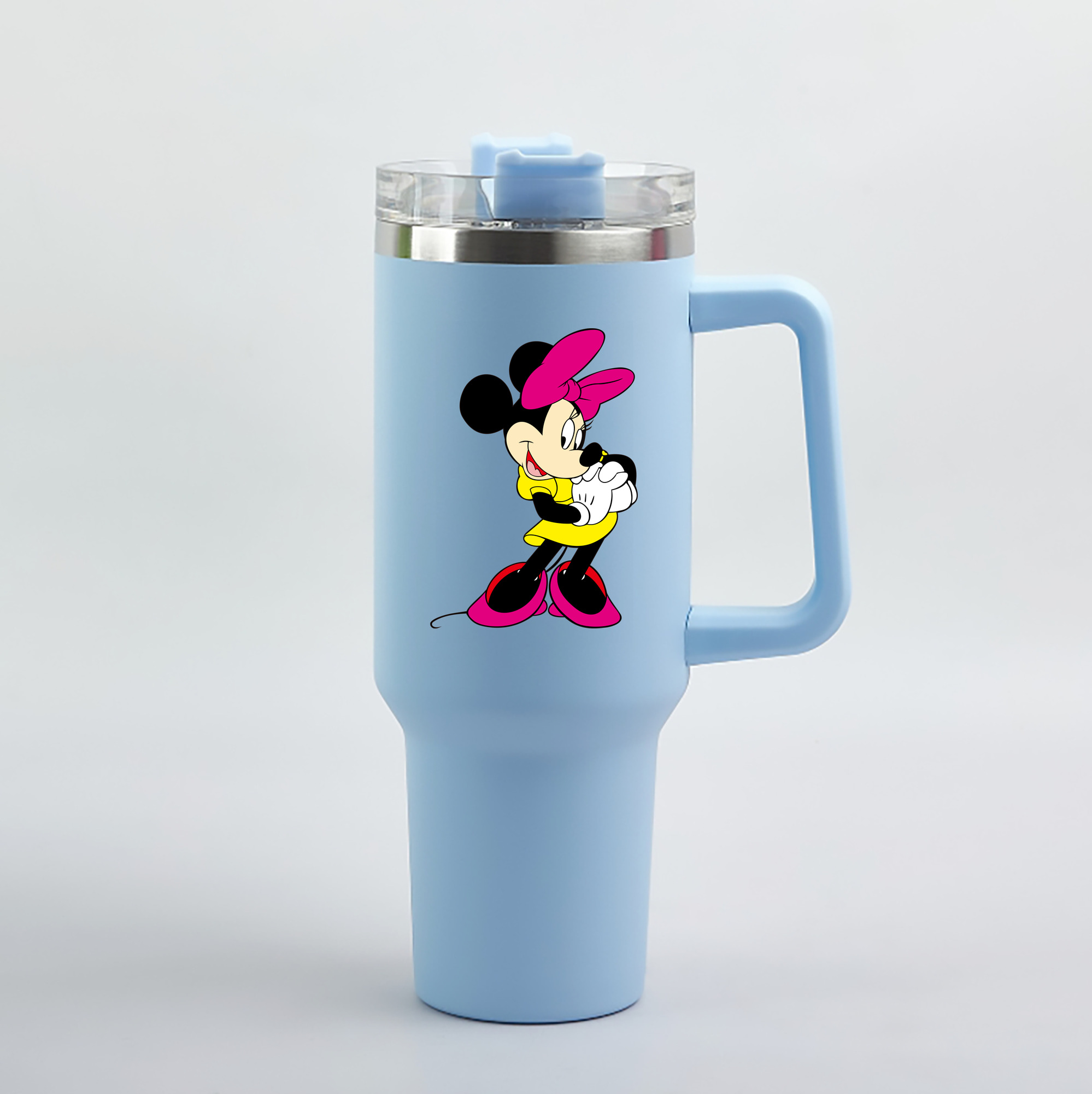 （画像用） ミッキーマウス Mickey Mouse 1200mL車用タンブラー（カラープリント）