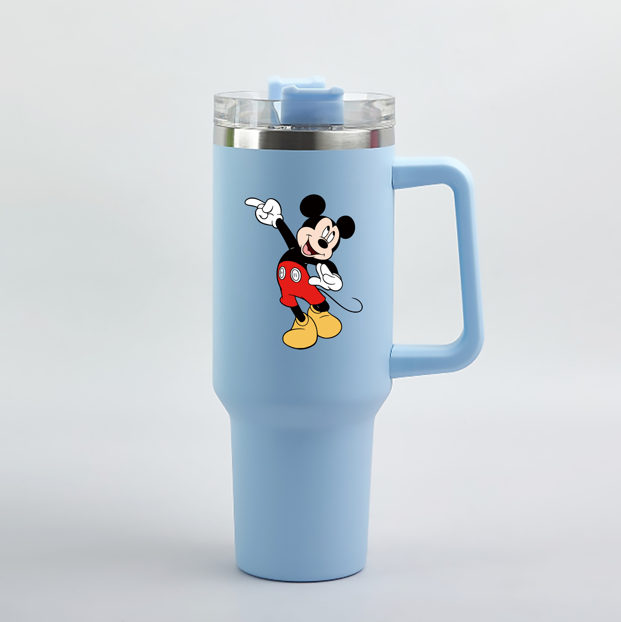 （画像用） ミッキーマウス Mickey Mouse 1200mL車用タンブラー（カラープリント）