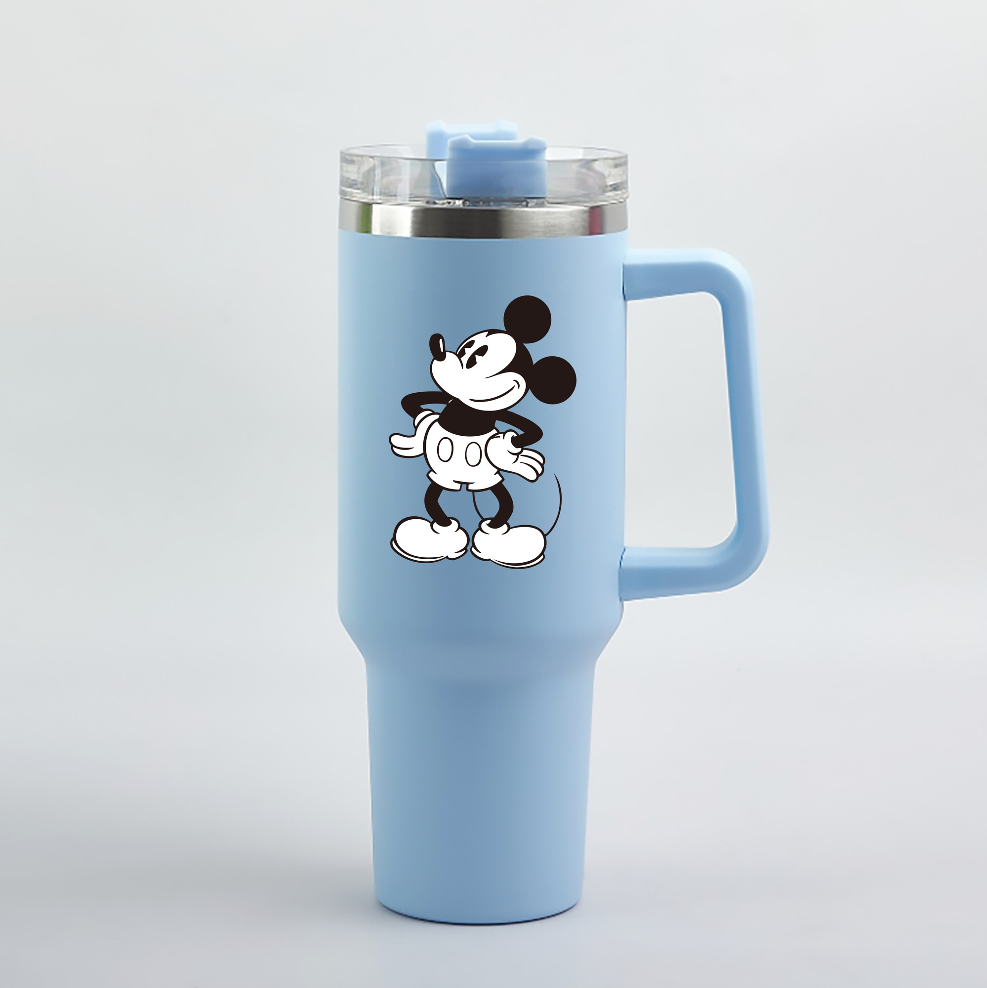 （画像用） ミッキーマウス Mickey Mouse 1200mL車用タンブラー（カラープリント）