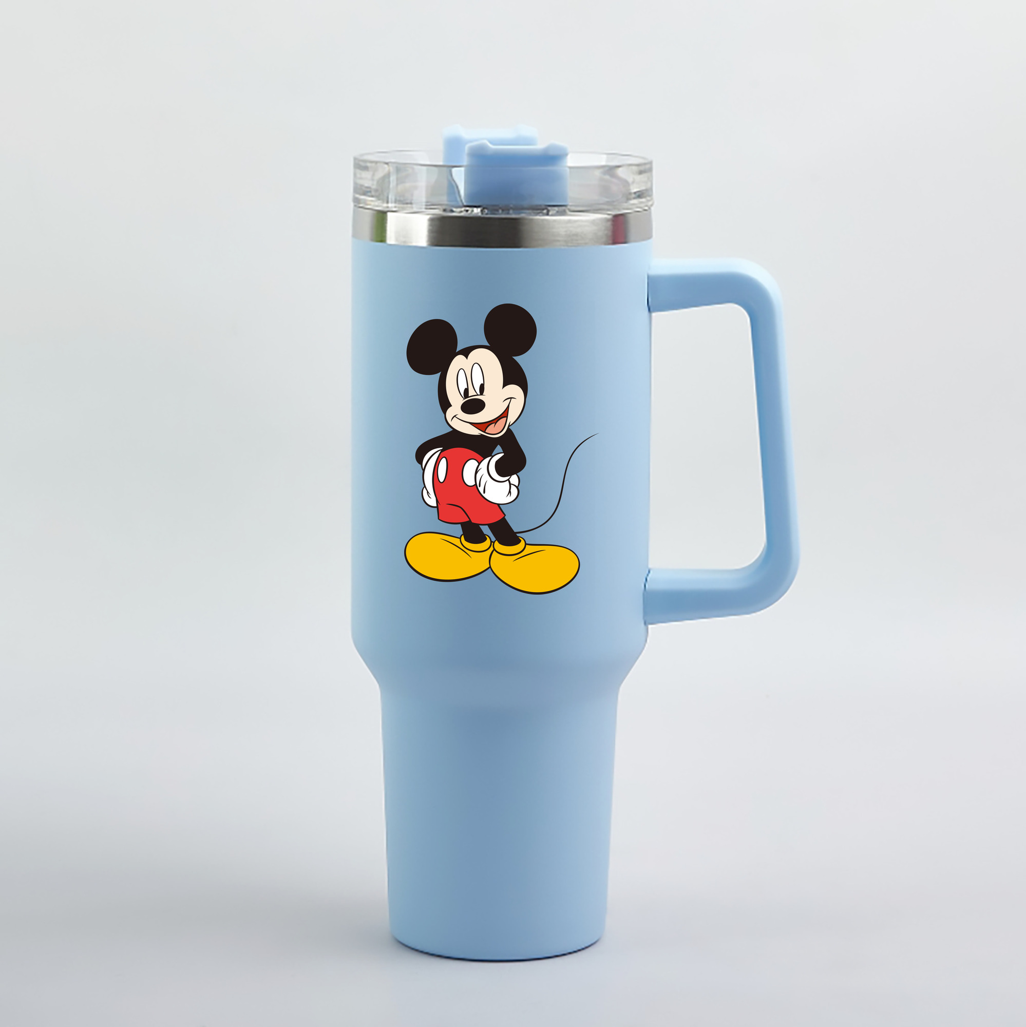 （画像用） ミッキーマウス Mickey Mouse 1200mL車用タンブラー（カラープリント）