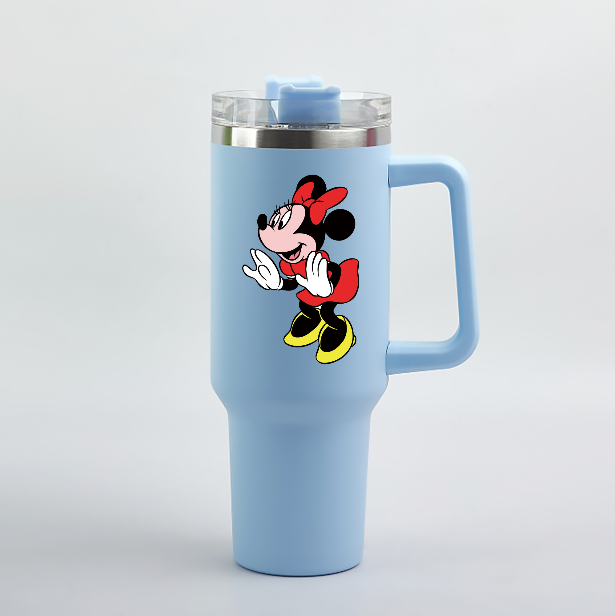 （画像用） ミッキーマウス Mickey Mouse 1200mL車用タンブラー（カラープリント）