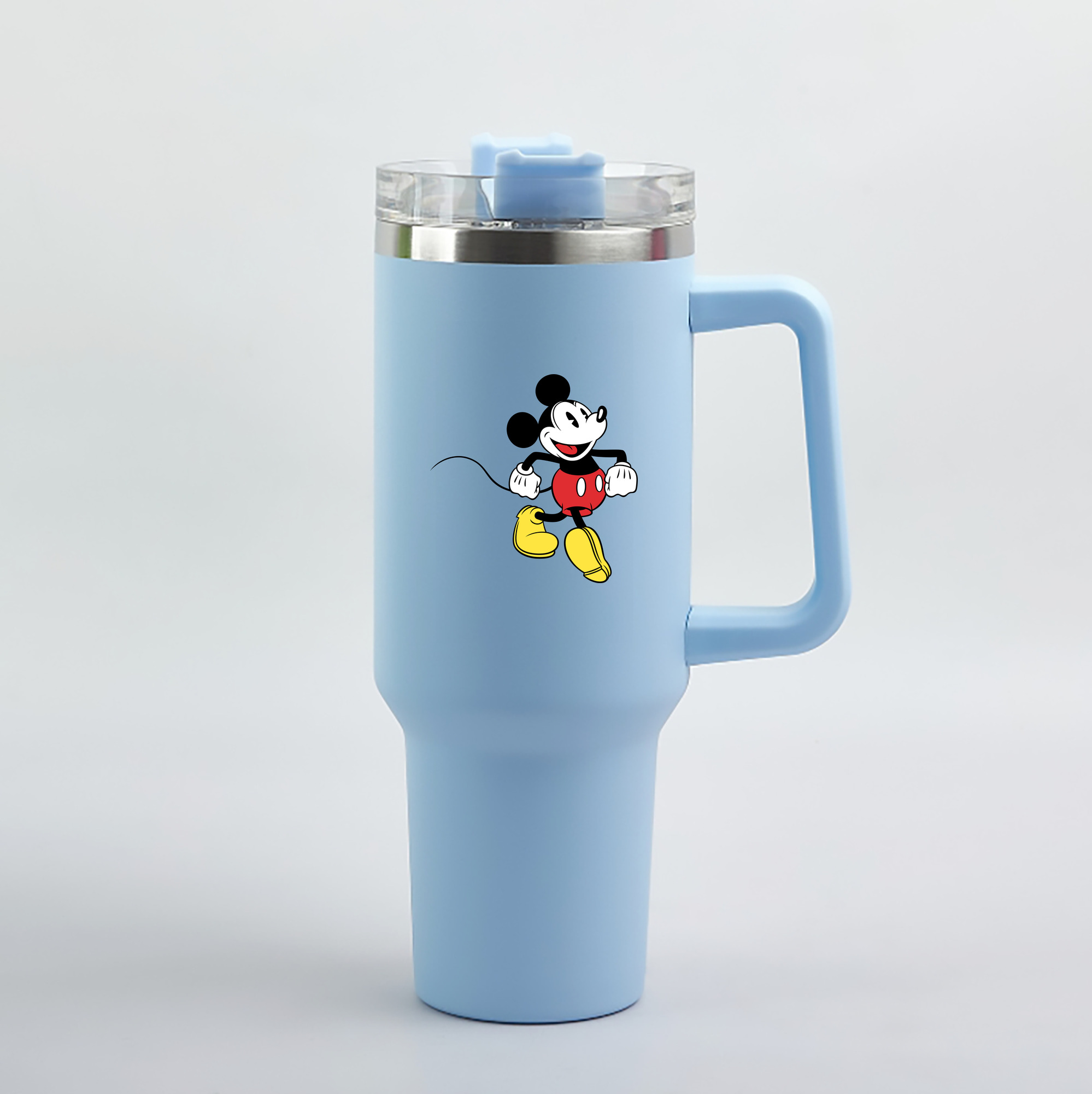 （画像用） ミッキーマウス Mickey Mouse 1200mL車用タンブラー（カラープリント）