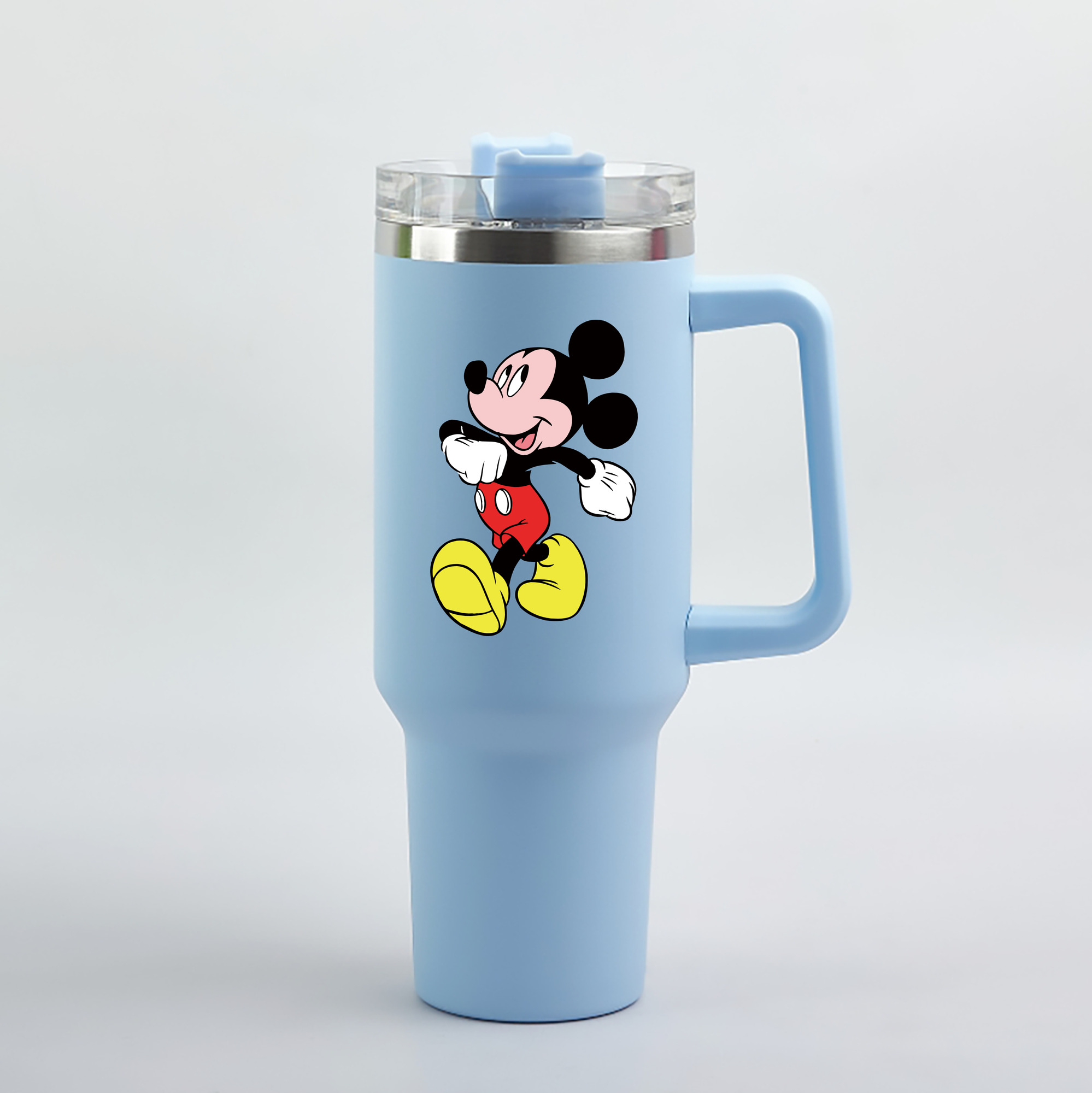 （画像用） ミッキーマウス Mickey Mouse 1200mL車用タンブラー（カラープリント）