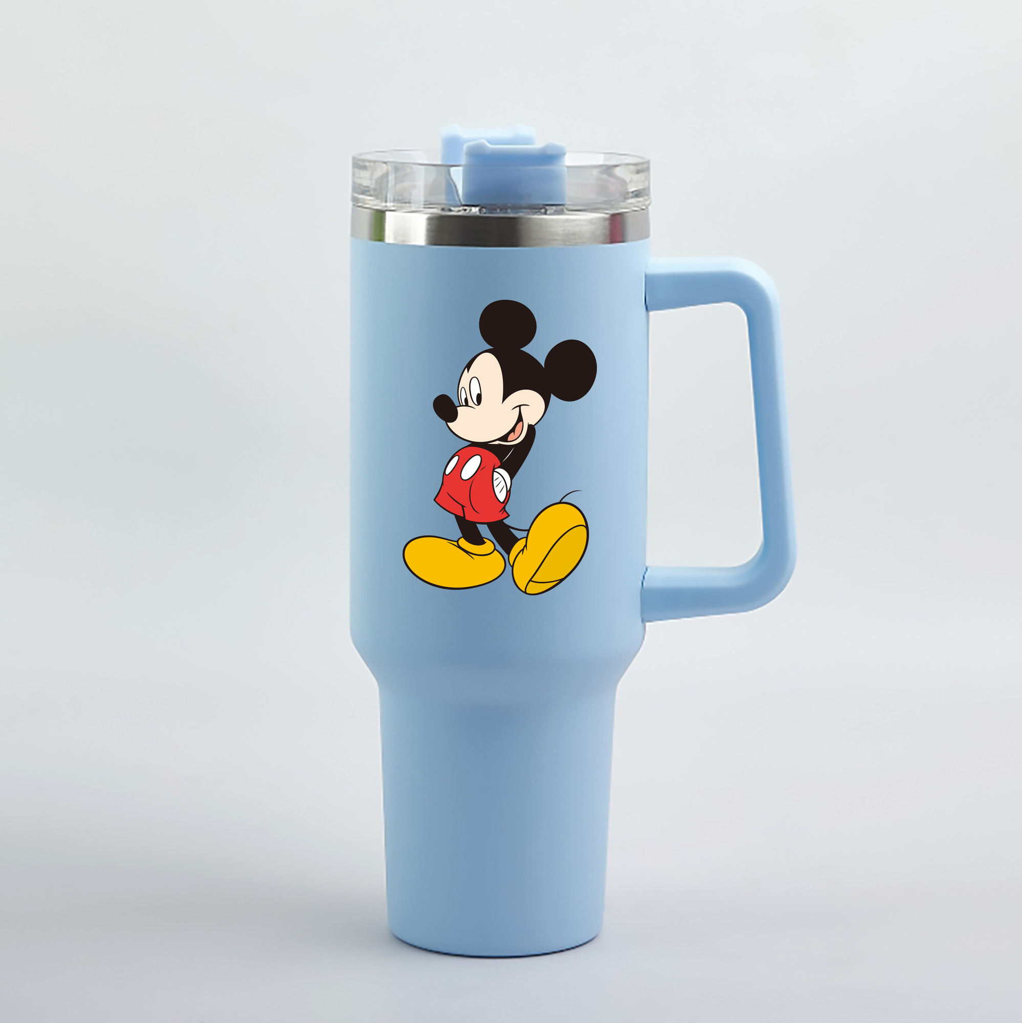 （画像用） ミッキーマウス Mickey Mouse 1200mL車用タンブラー（カラープリント）