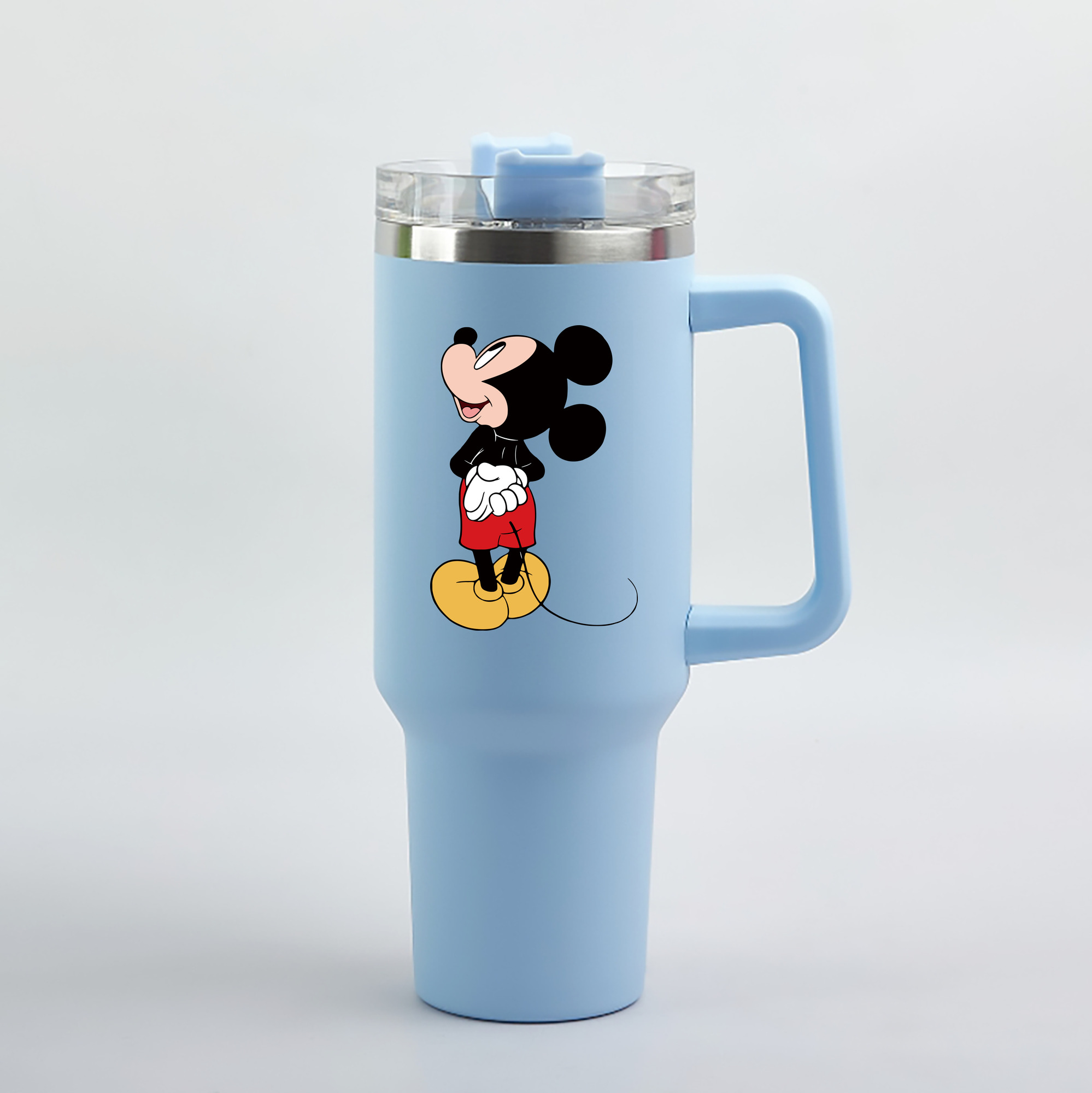（画像用） ミッキーマウス Mickey Mouse 1200mL車用タンブラー（カラープリント）