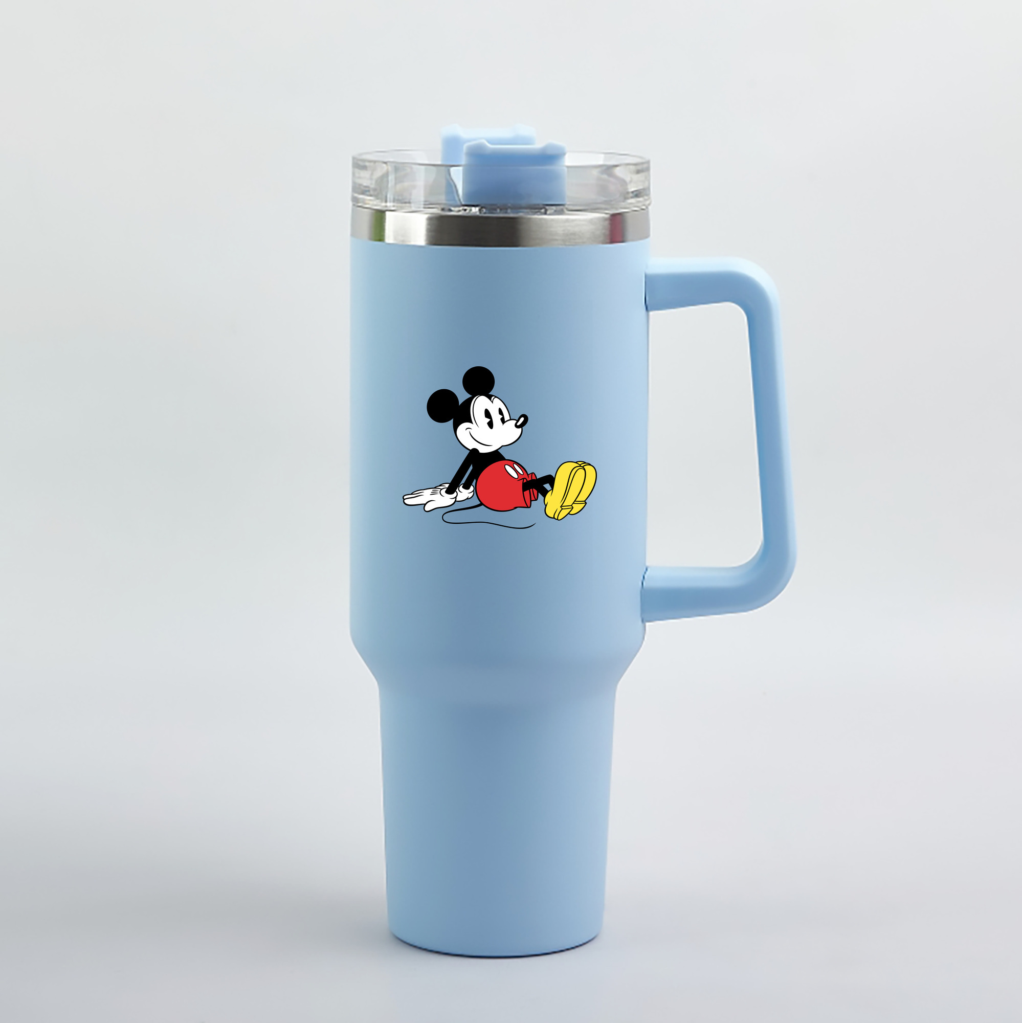 （画像用） ミッキーマウス Mickey Mouse 1200mL車用タンブラー（カラープリント）