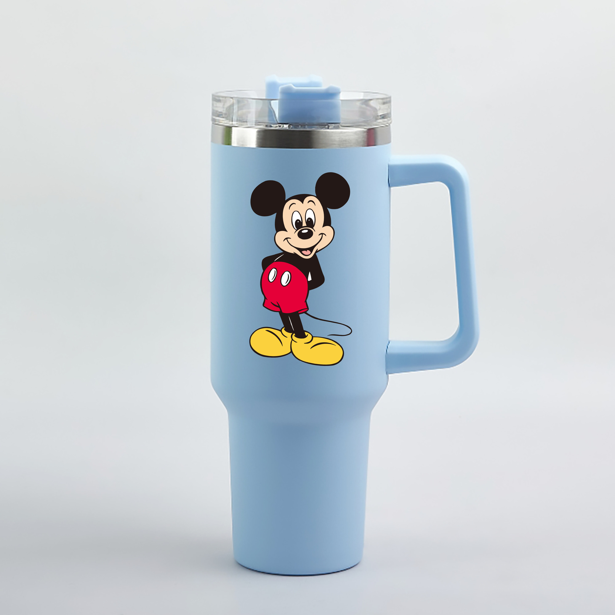 （画像用） ミッキーマウス Mickey Mouse 1200mL車用タンブラー（カラープリント）