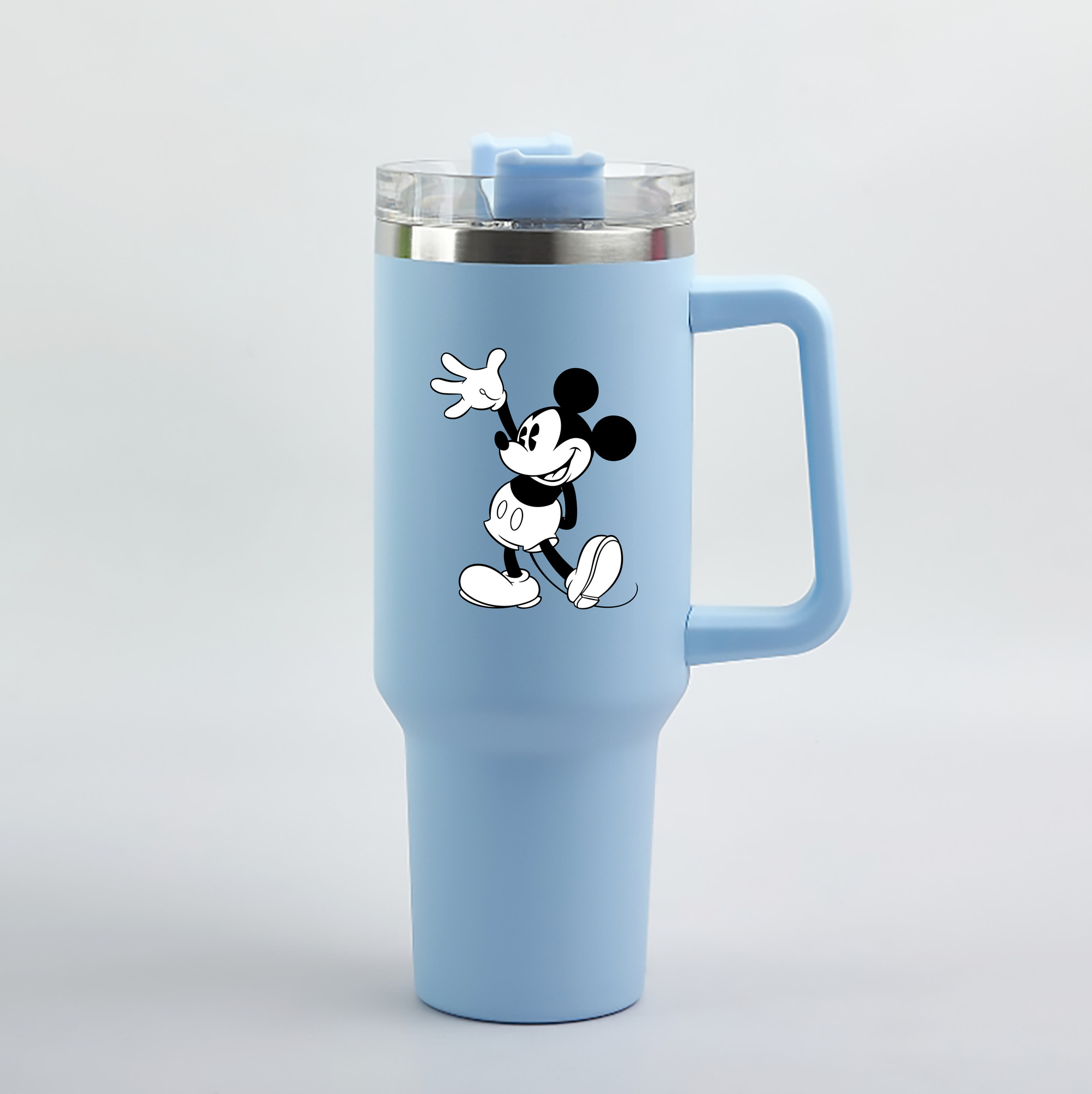 （画像用） ミッキーマウス Mickey Mouse 1200mL車用タンブラー（カラープリント）