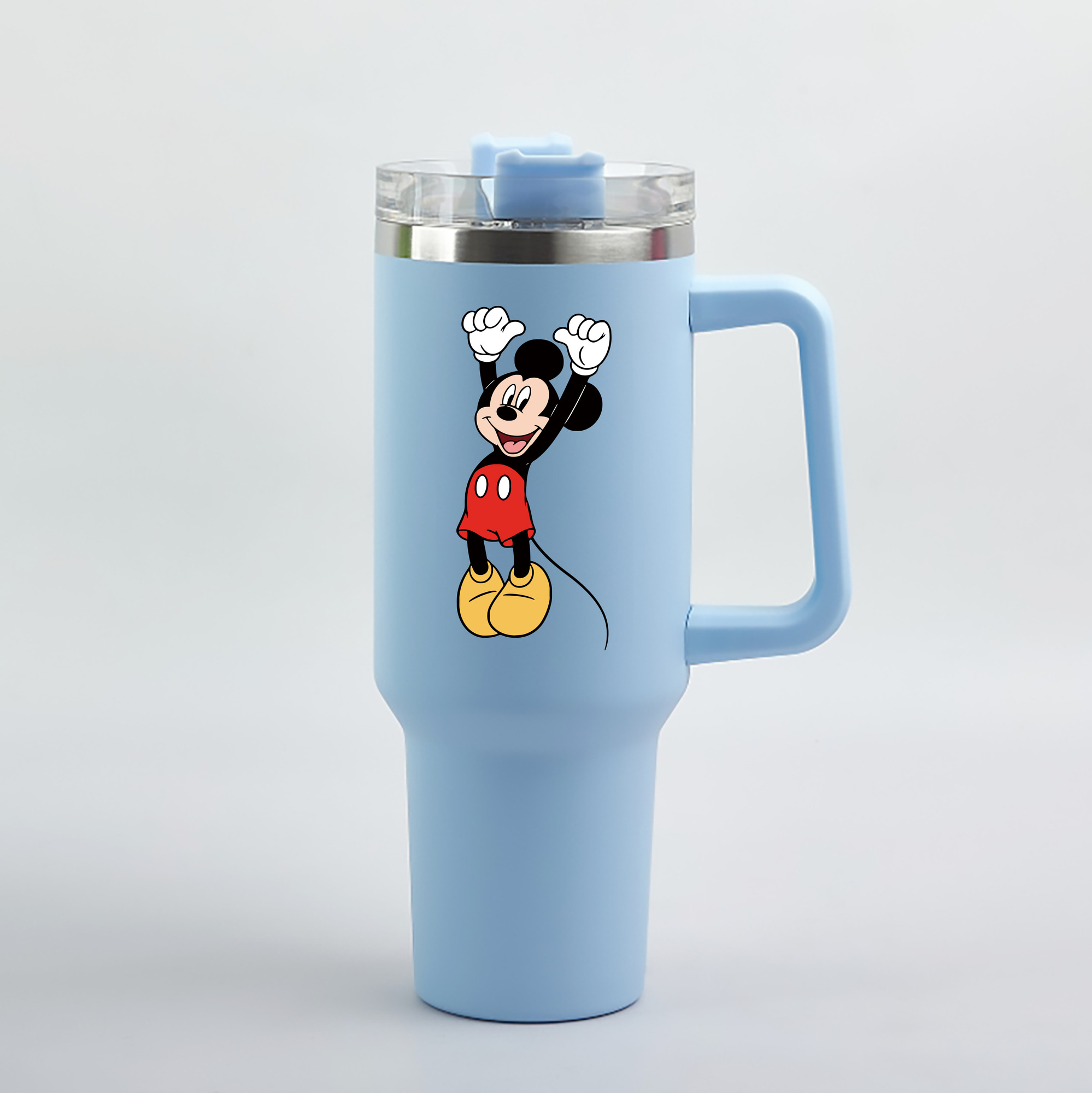 （画像用） ミッキーマウス Mickey Mouse 1200mL車用タンブラー（カラープリント）