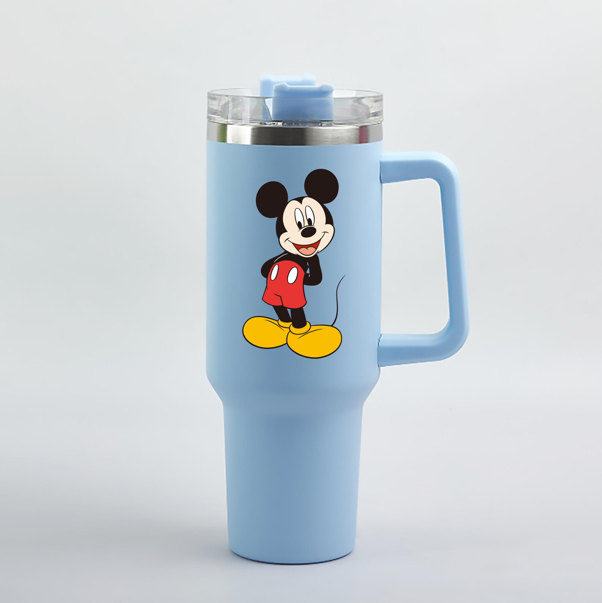 （画像用） ミッキーマウス Mickey Mouse 1200mL車用タンブラー（カラープリント）