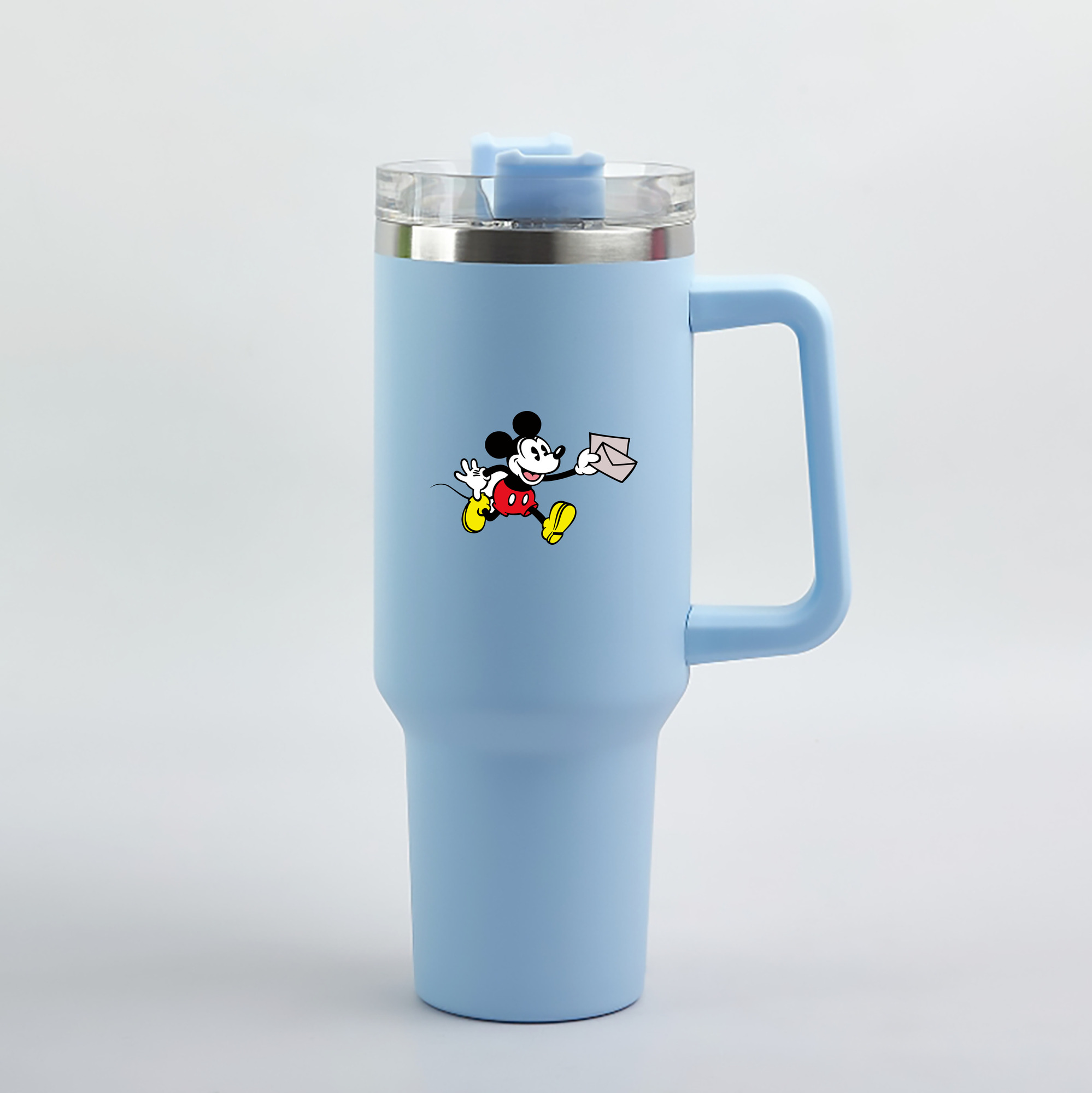 （画像用） ミッキーマウス Mickey Mouse 1200mL車用タンブラー（カラープリント）