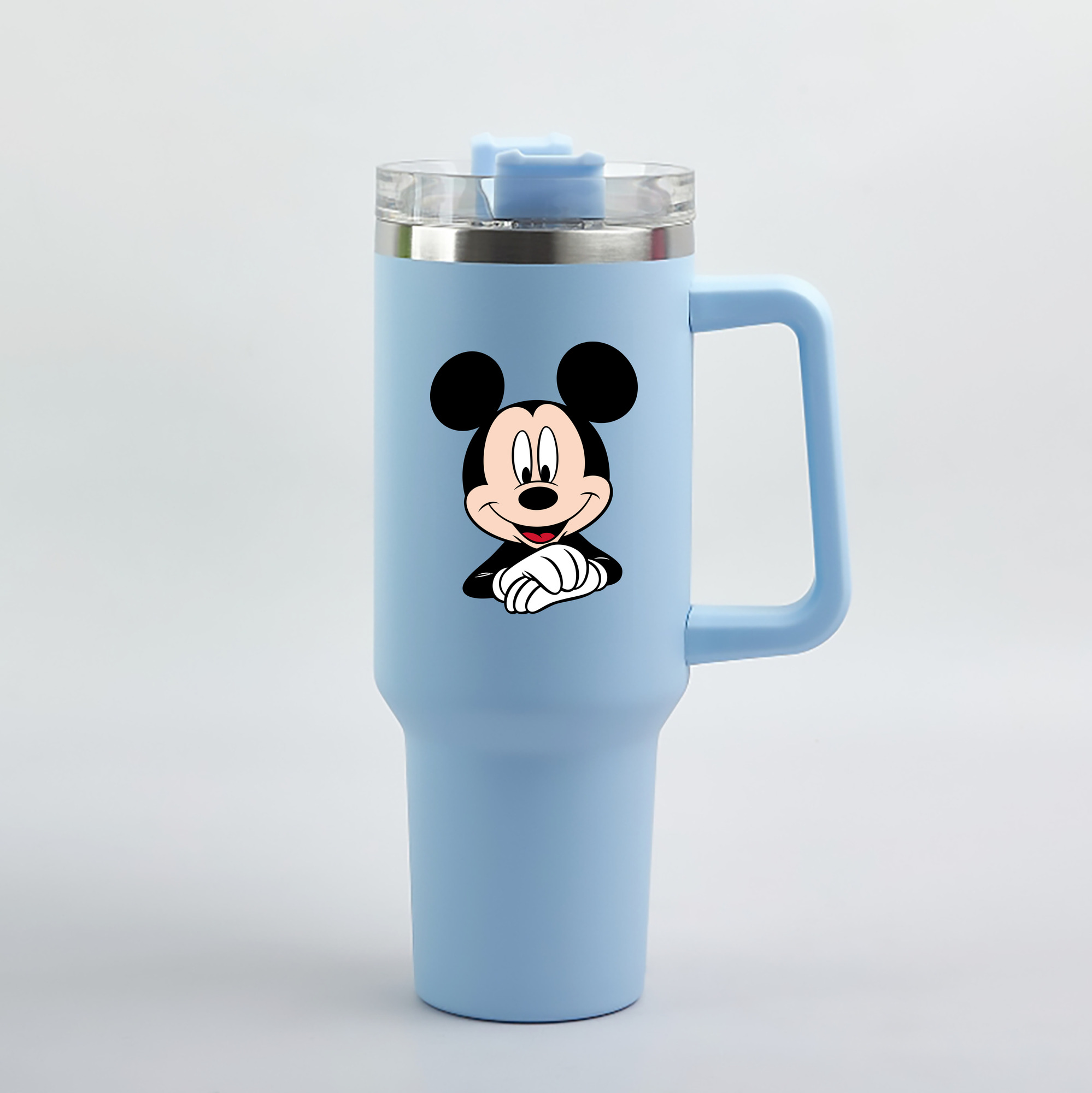 （画像用） ミッキーマウス Mickey Mouse 1200mL車用タンブラー（カラープリント）