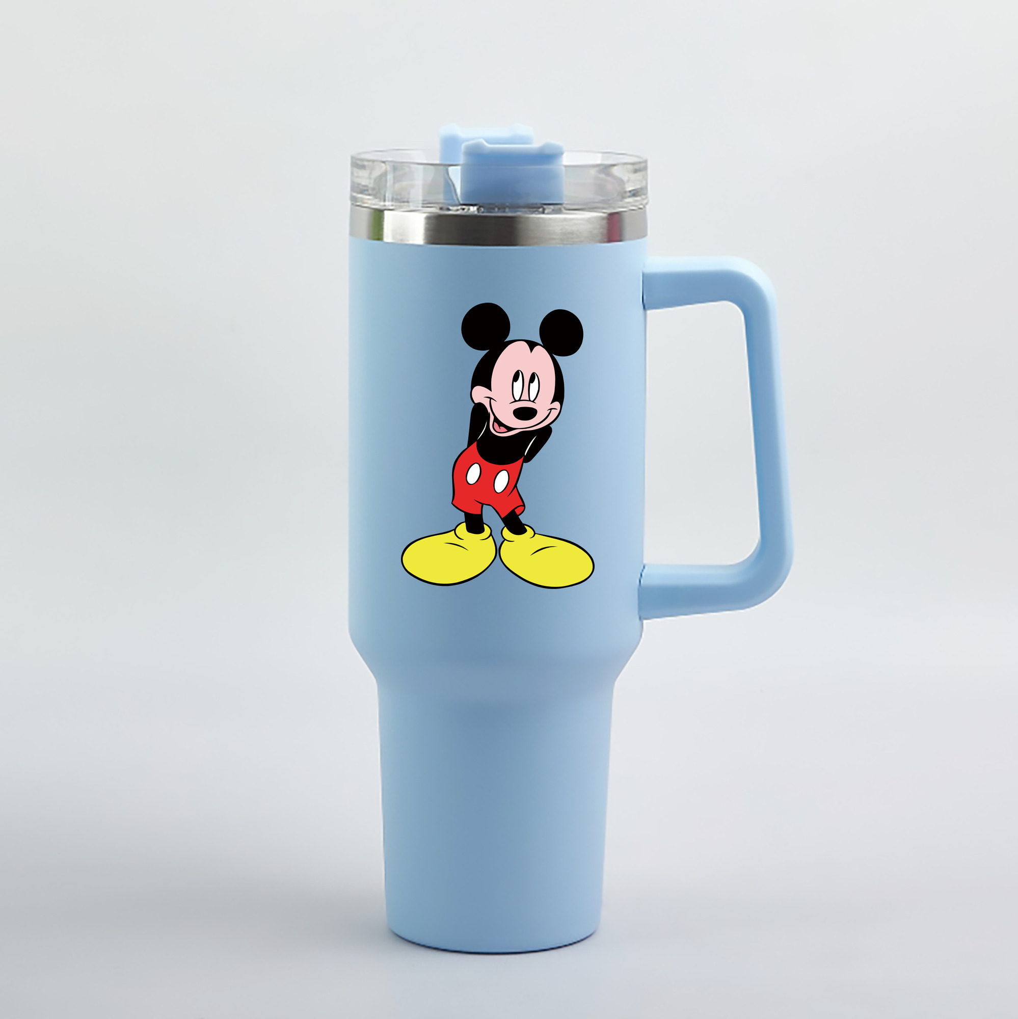 （画像用） ミッキーマウス Mickey Mouse 1200mL車用タンブラー（カラープリント）