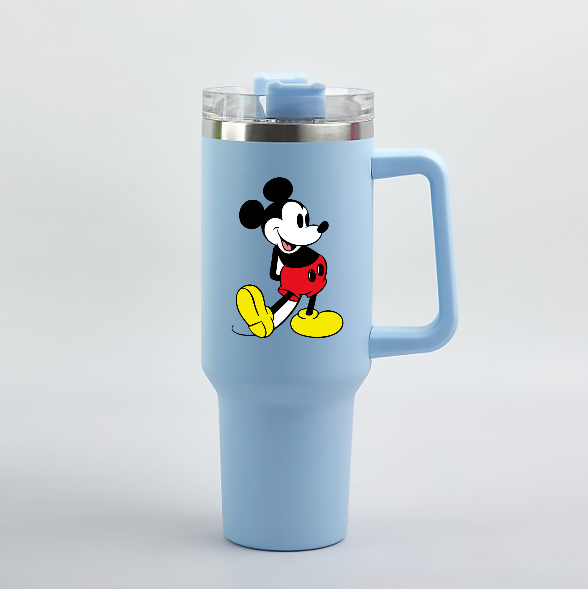 （画像用） ミッキーマウス Mickey Mouse 1200mL車用タンブラー（カラープリント）