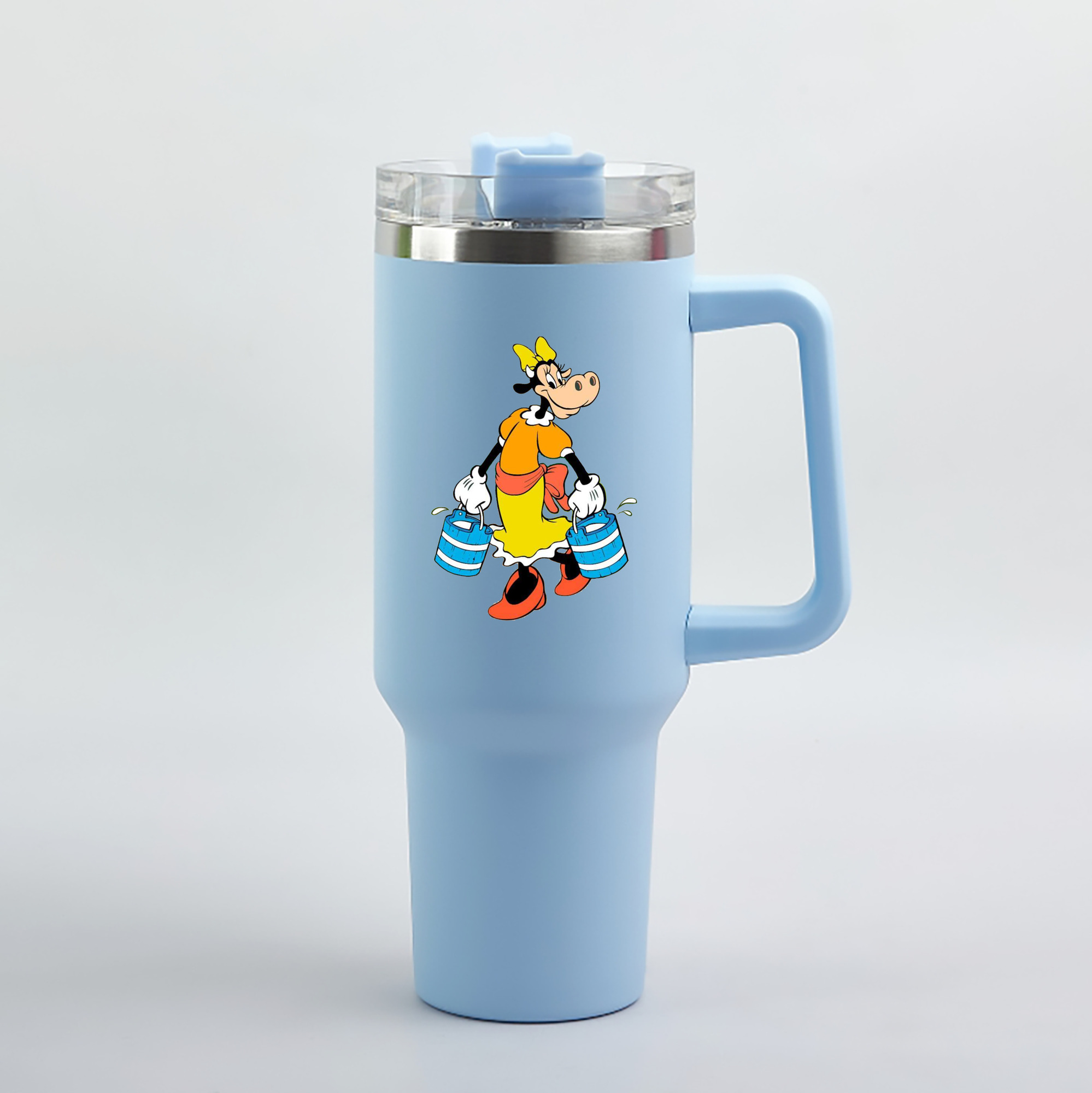 （画像用） ミッキーマウス Mickey Mouse 1200mL車用タンブラー（カラープリント）