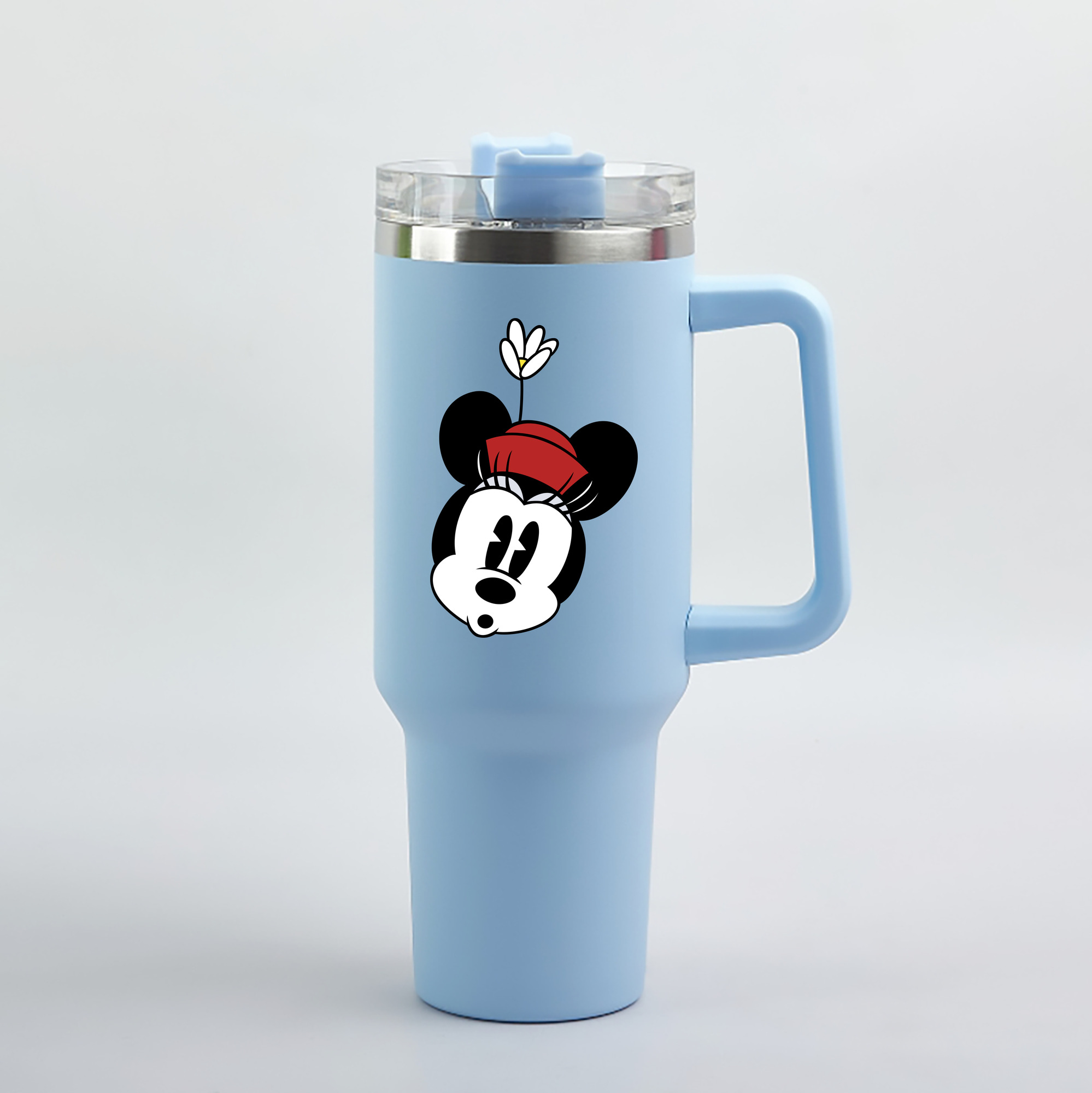 （画像用） ミッキーマウス Mickey Mouse 1200mL車用タンブラー（カラープリント）