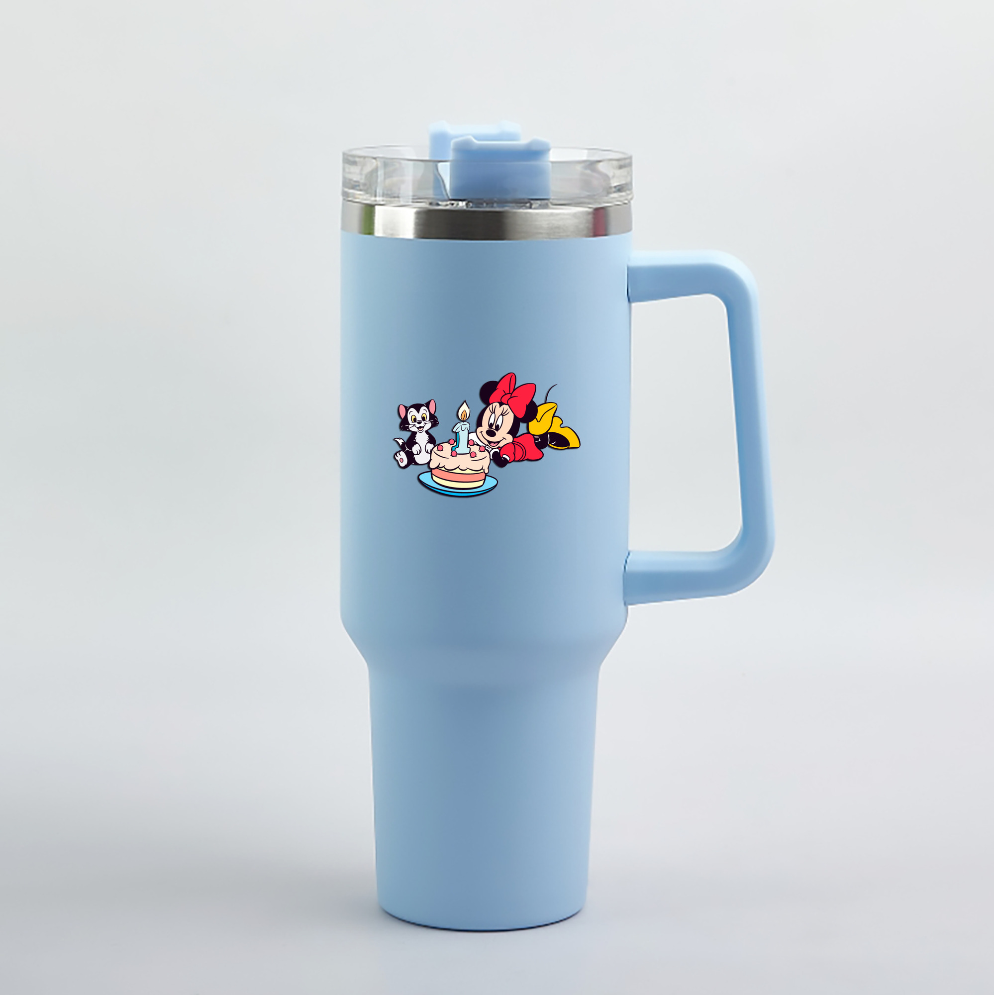 （画像用） ミッキーマウス Mickey Mouse 1200mL車用タンブラー（カラープリント）