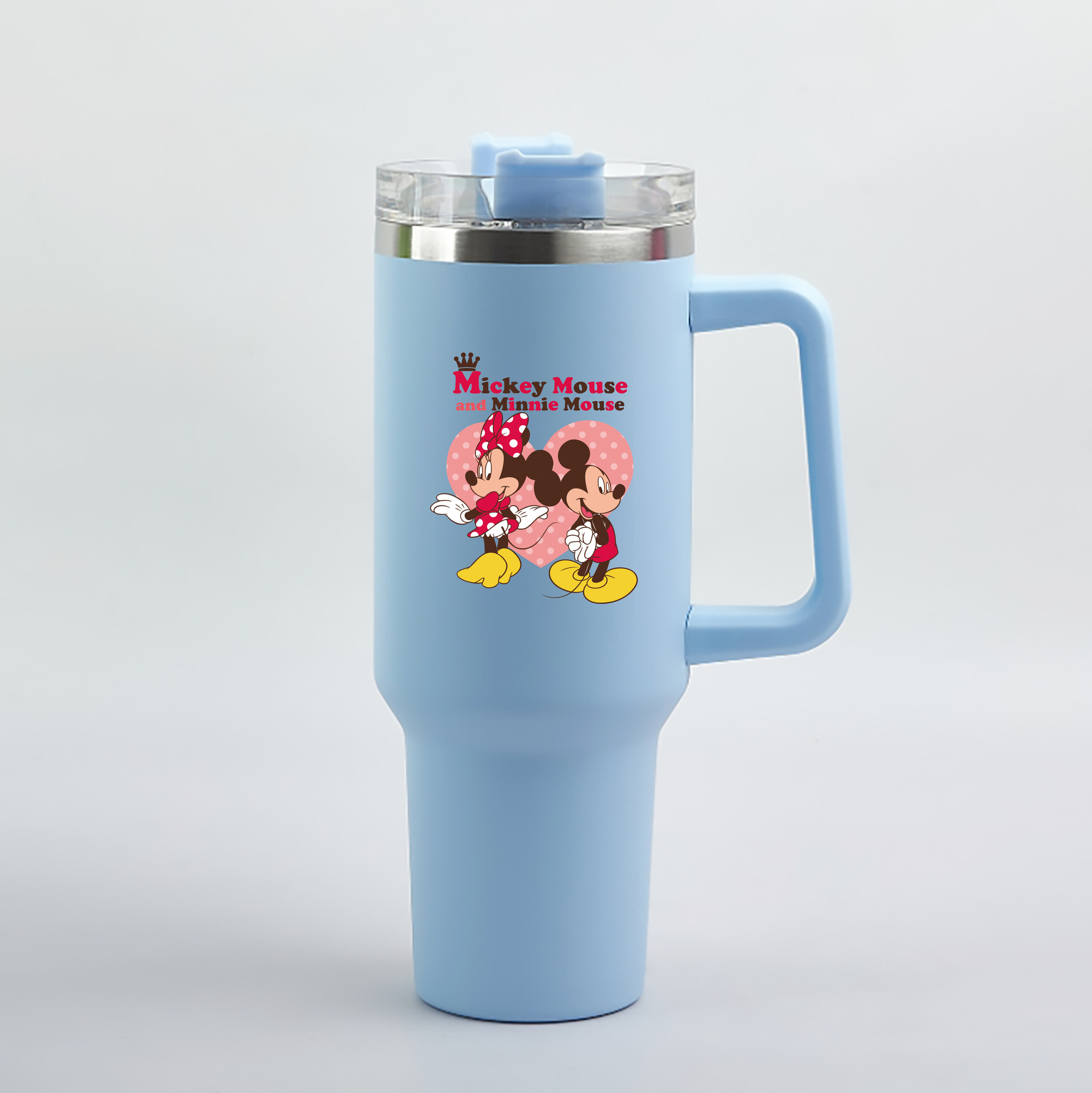 （画像用） ミッキーマウス Mickey Mouse 1200mL車用タンブラー（カラープリント）