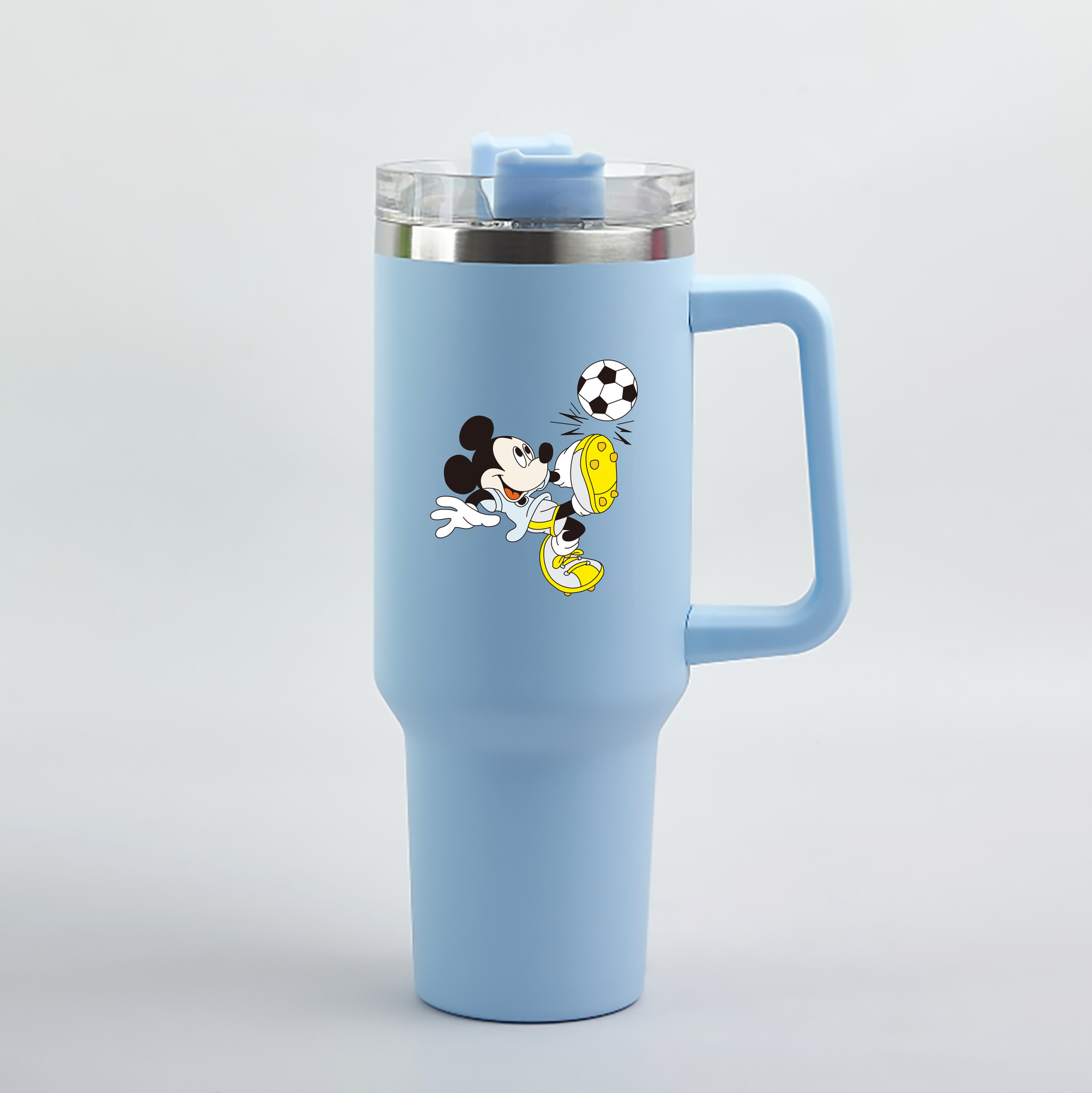 （画像用） ミッキーマウス Mickey Mouse 1200mL車用タンブラー（カラープリント）