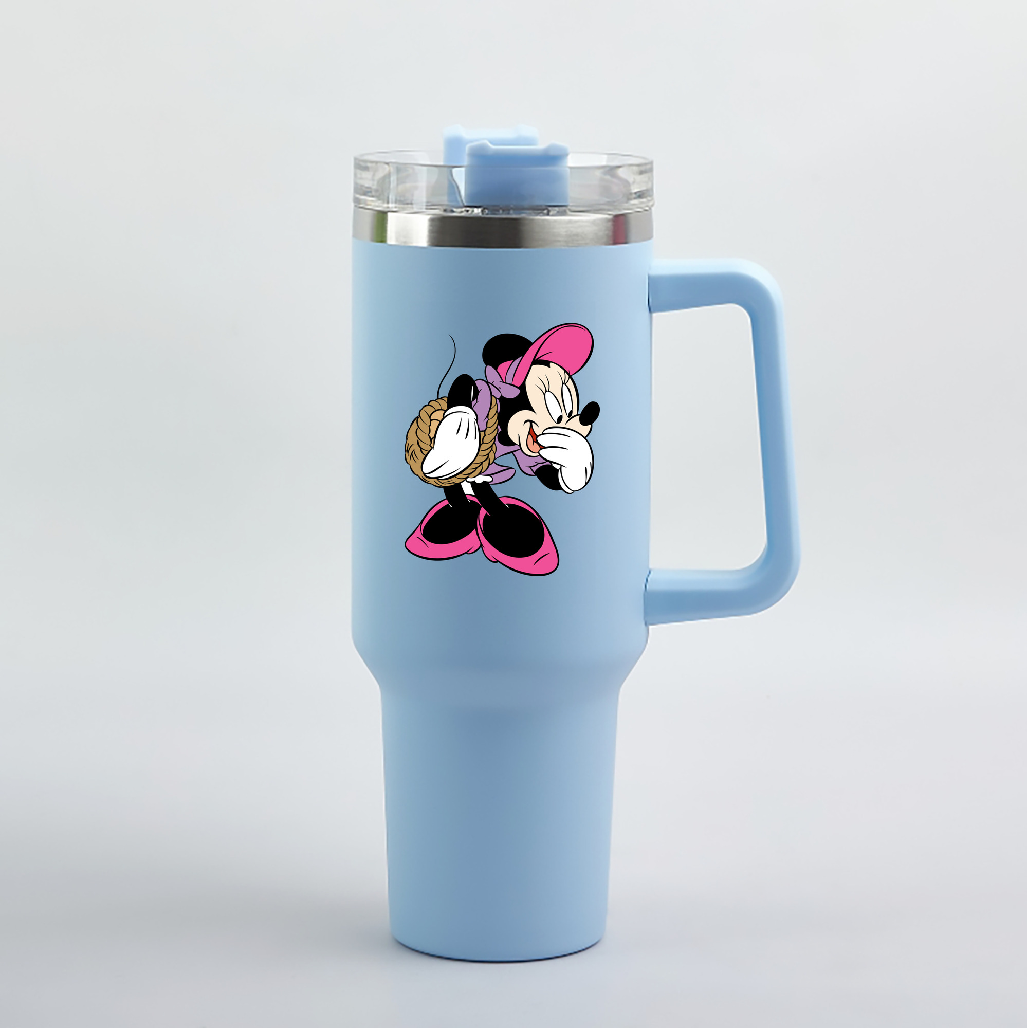（画像用） ミッキーマウス Mickey Mouse 1200mL車用タンブラー（カラープリント）