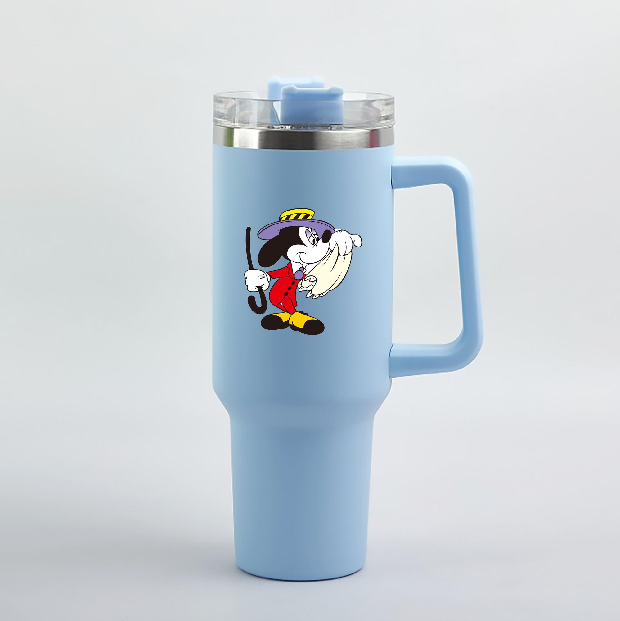 （画像用） ミッキーマウス Mickey Mouse 1200mL車用タンブラー（カラープリント）