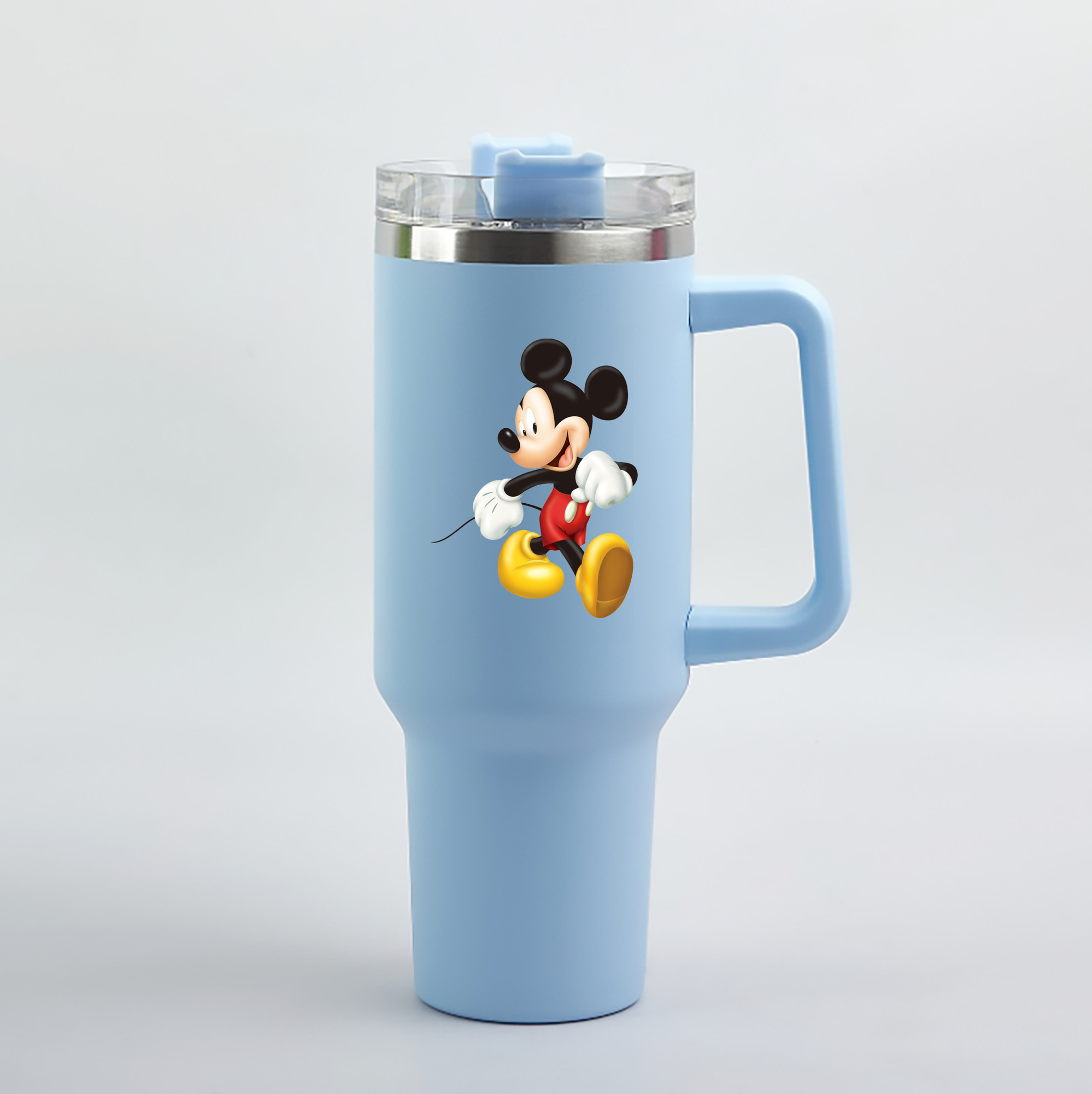 （画像用） ミッキーマウス Mickey Mouse 1200mL車用タンブラー（カラープリント）