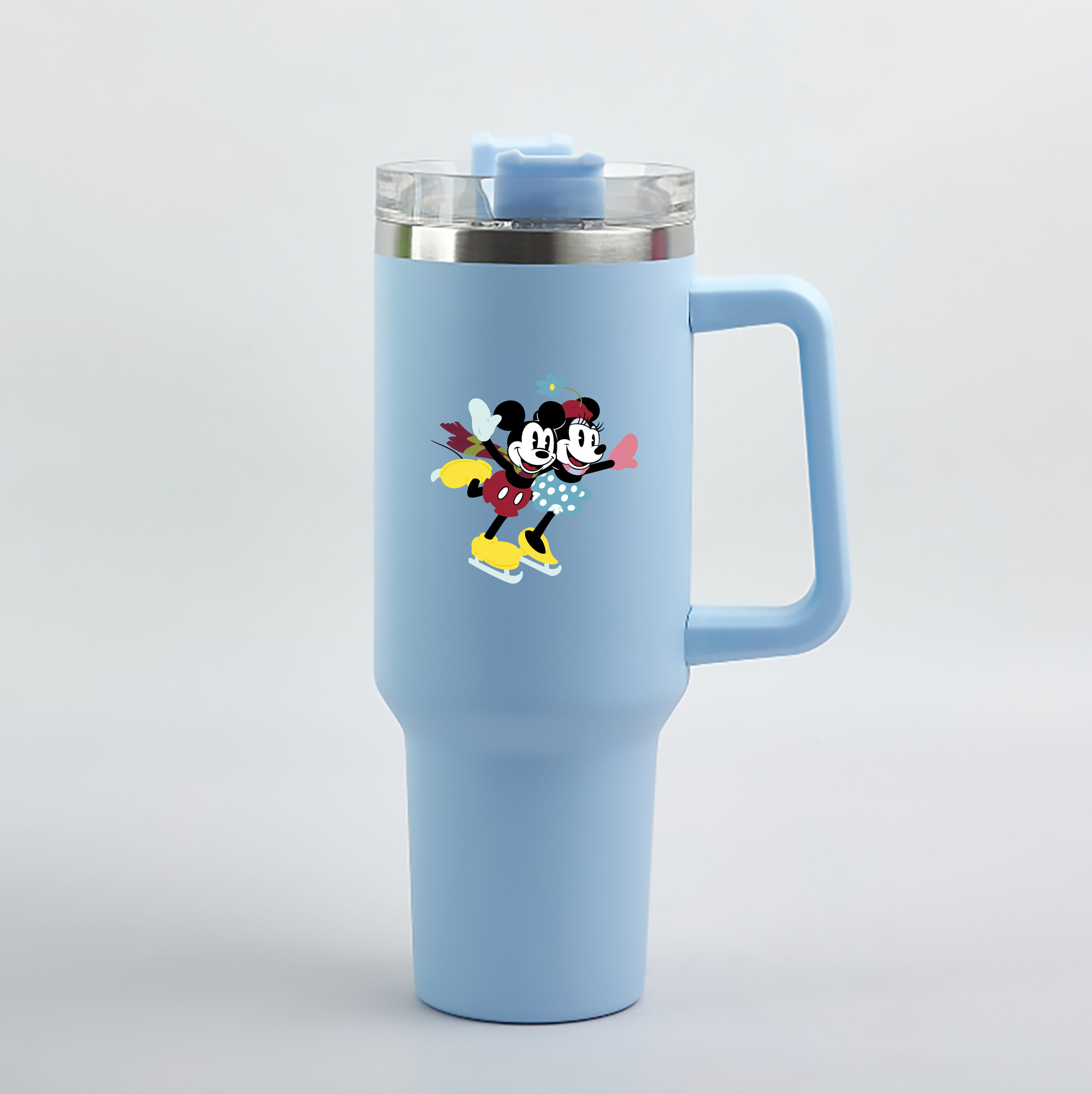 （画像用） ミッキーマウス Mickey Mouse 1200mL車用タンブラー（カラープリント）