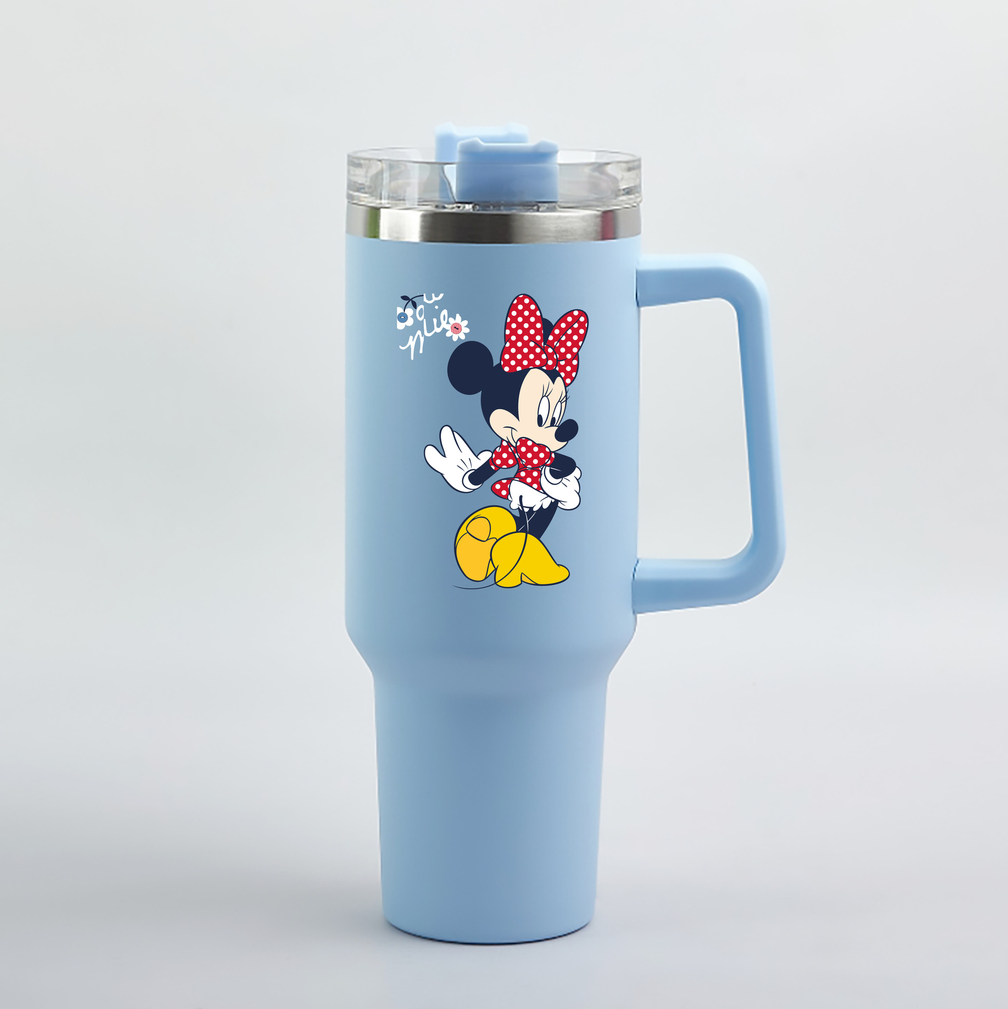（画像用） ミッキーマウス Mickey Mouse 1200mL車用タンブラー（カラープリント）