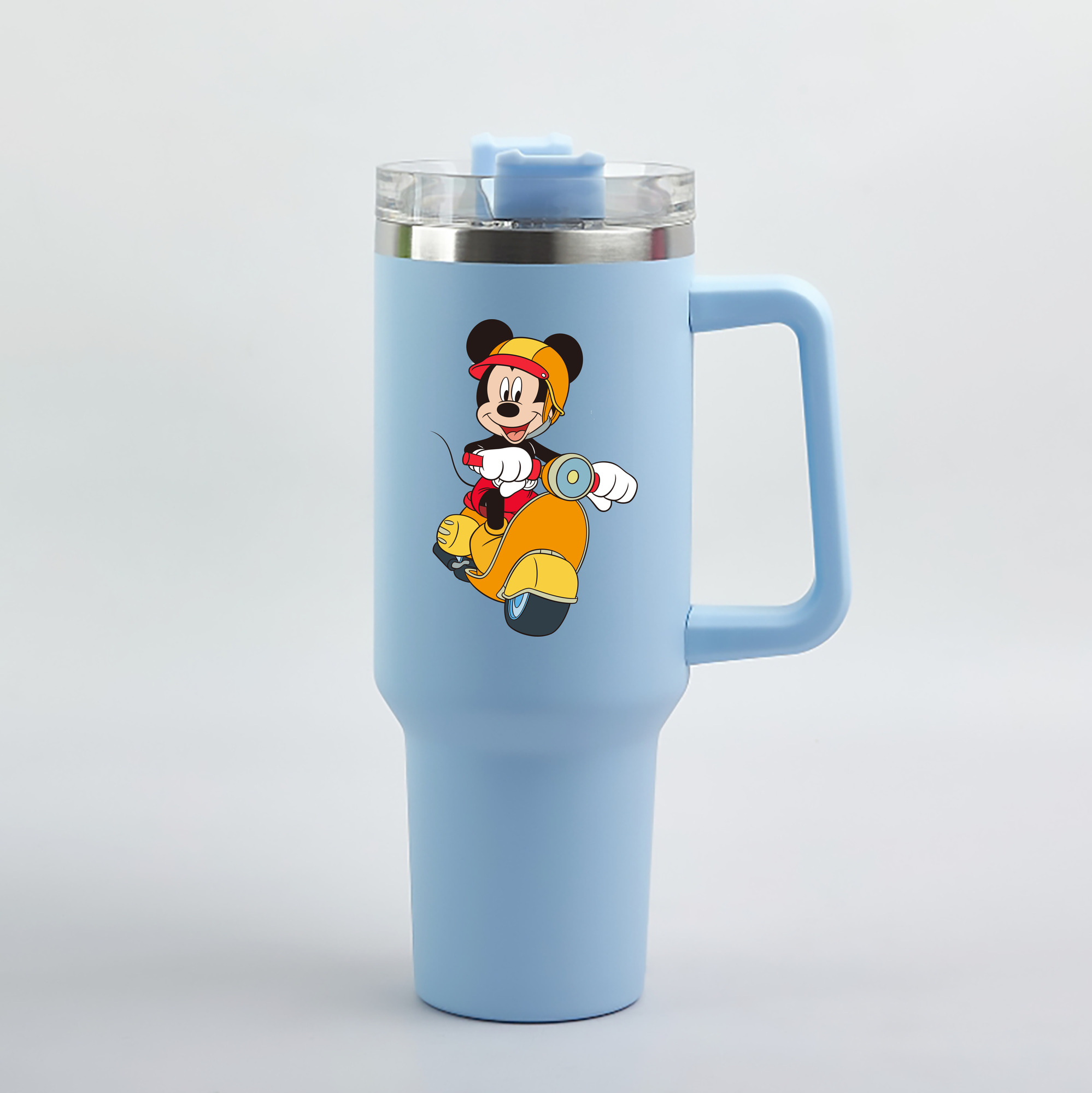 （画像用） ミッキーマウス Mickey Mouse 1200mL車用タンブラー（カラープリント）