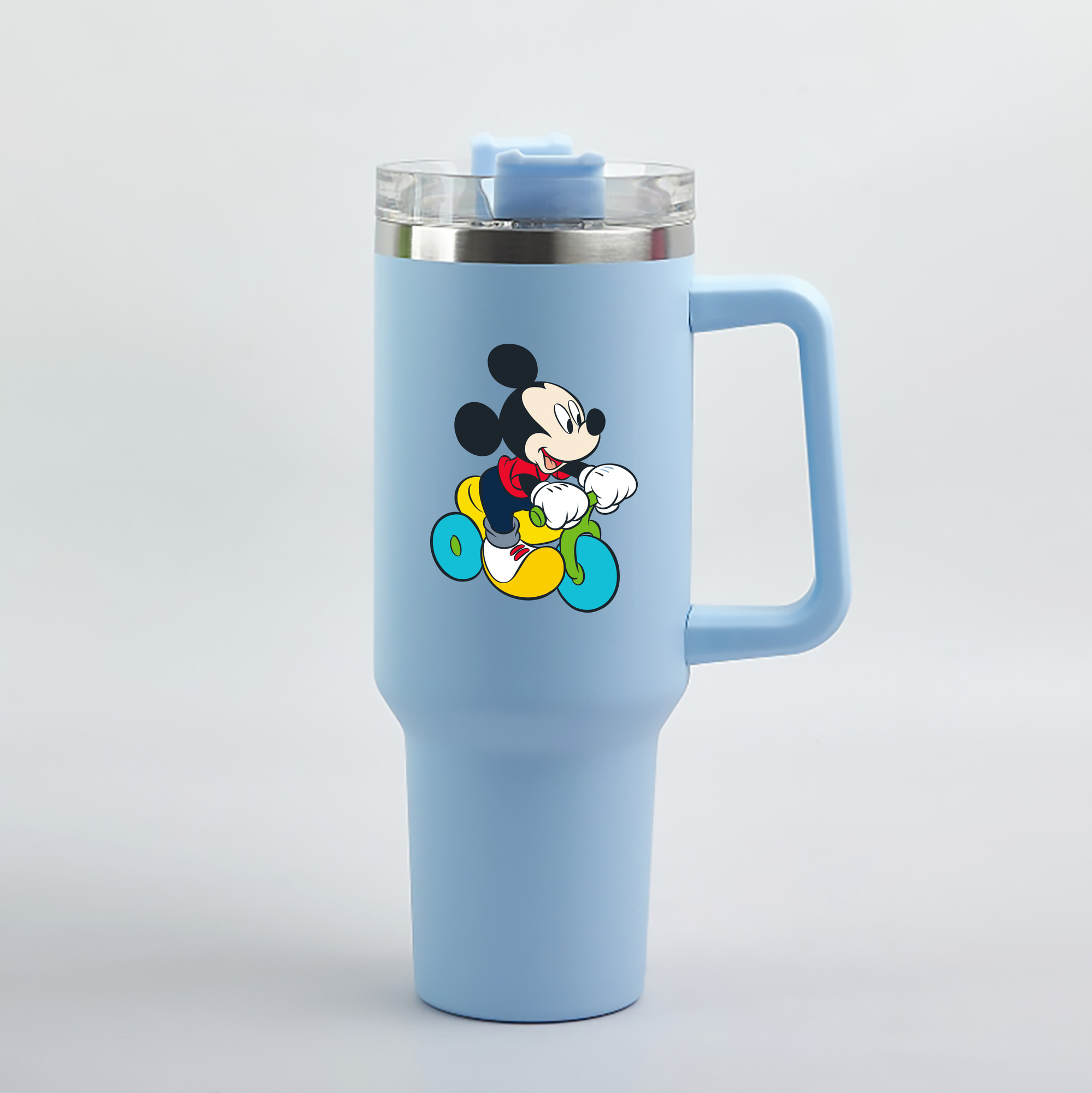 （画像用） ミッキーマウス Mickey Mouse 1200mL車用タンブラー（カラープリント）