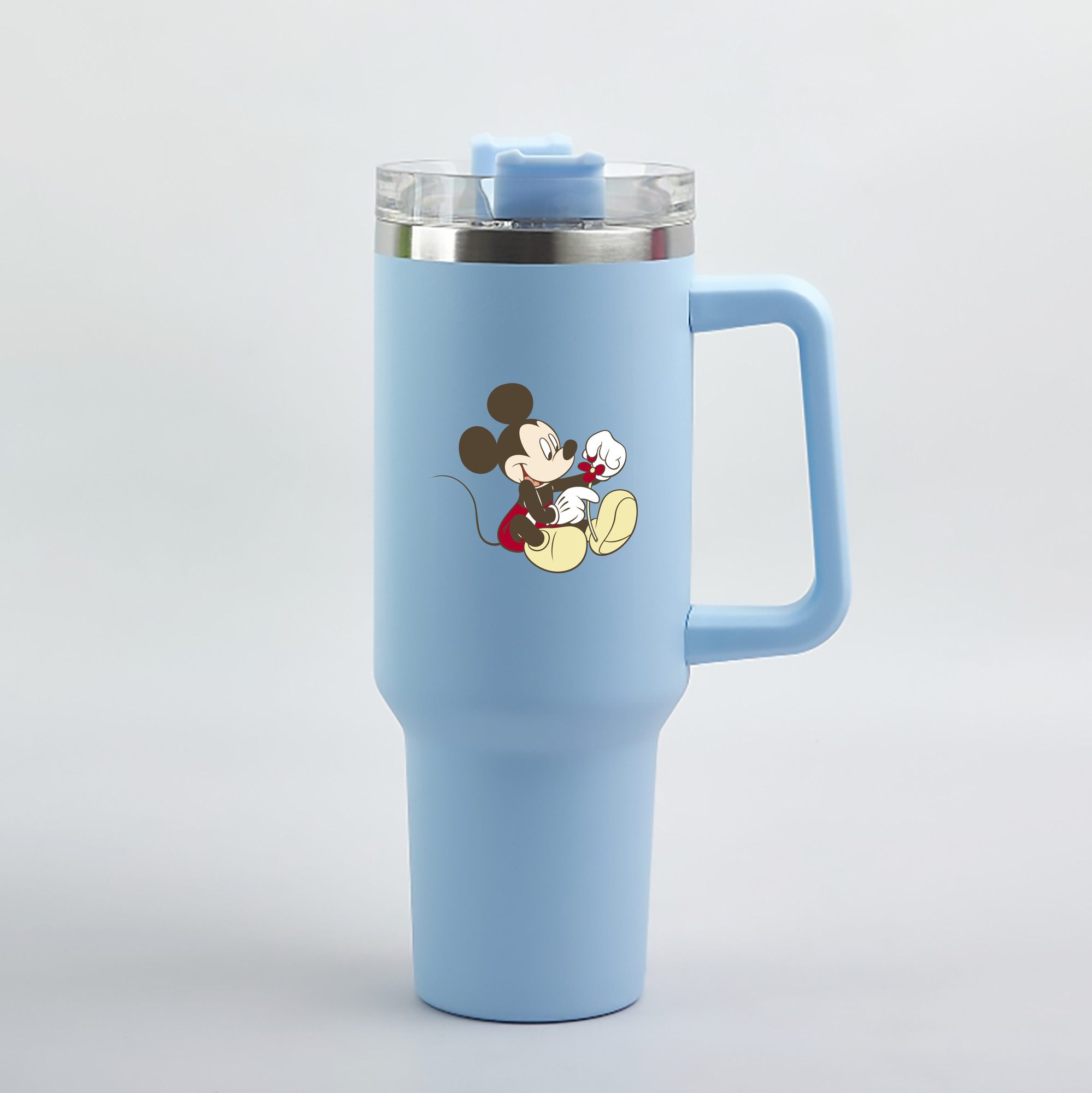 （画像用） ミッキーマウス Mickey Mouse 1200mL車用タンブラー（カラープリント）
