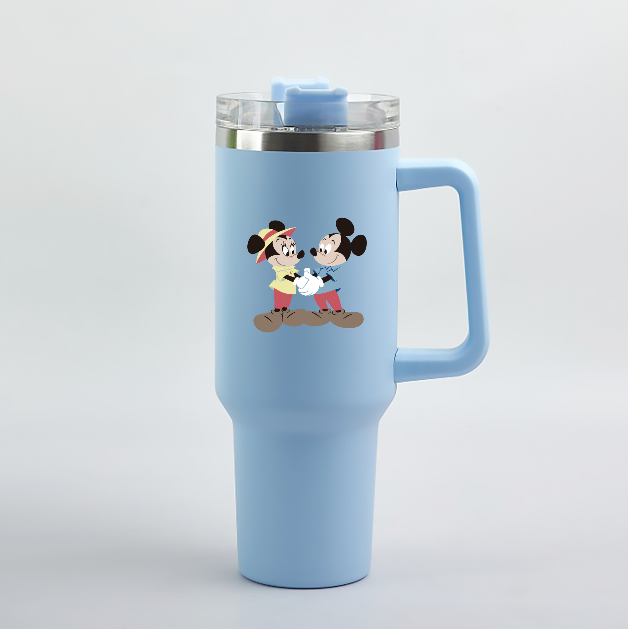 （画像用） ミッキーマウス Mickey Mouse 1200mL車用タンブラー（カラープリント）