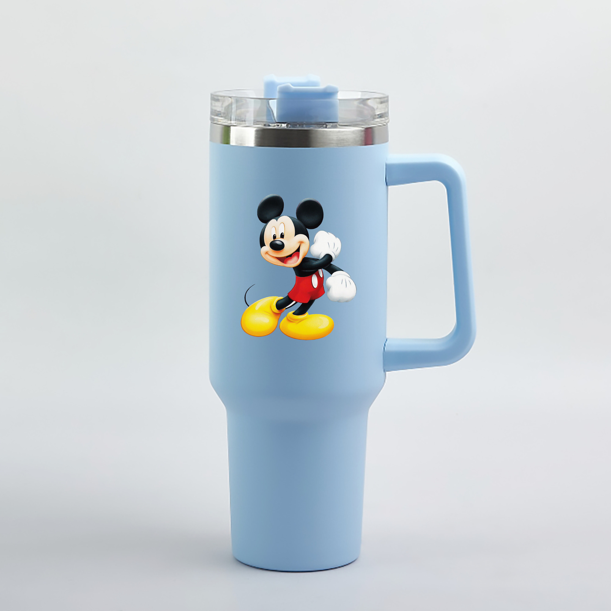 （画像用） ミッキーマウス Mickey Mouse 1200mL車用タンブラー（カラープリント）
