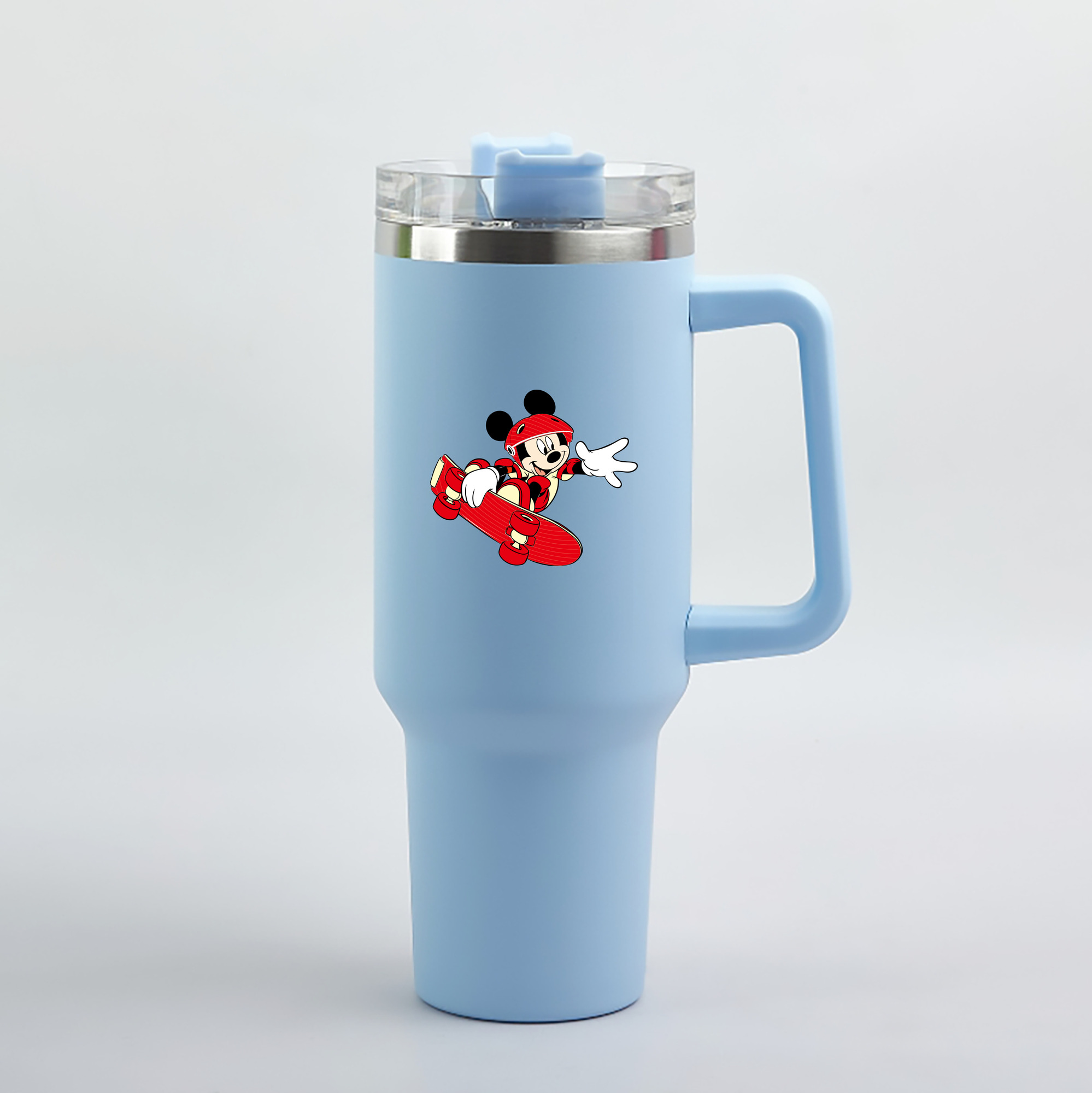 （画像用） ミッキーマウス Mickey Mouse 1200mL車用タンブラー（カラープリント）
