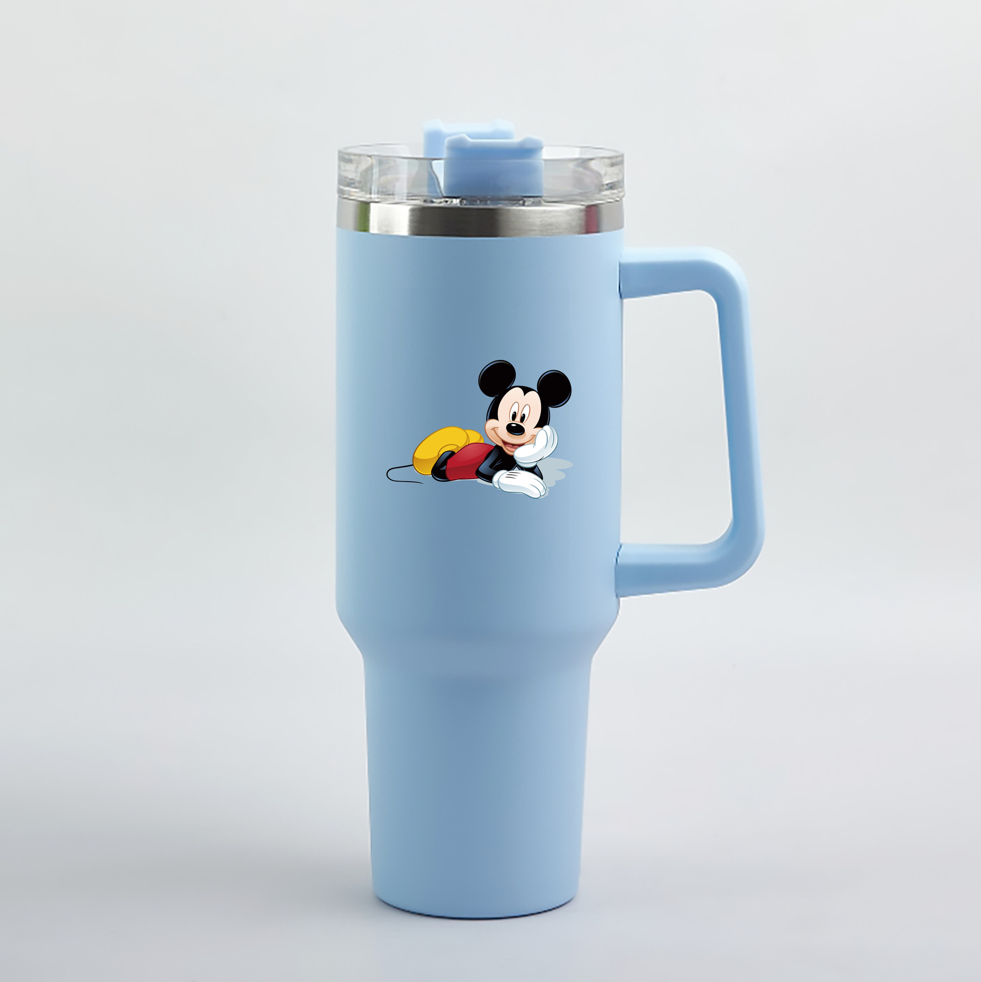（画像用） ミッキーマウス Mickey Mouse 1200mL車用タンブラー（カラープリント）