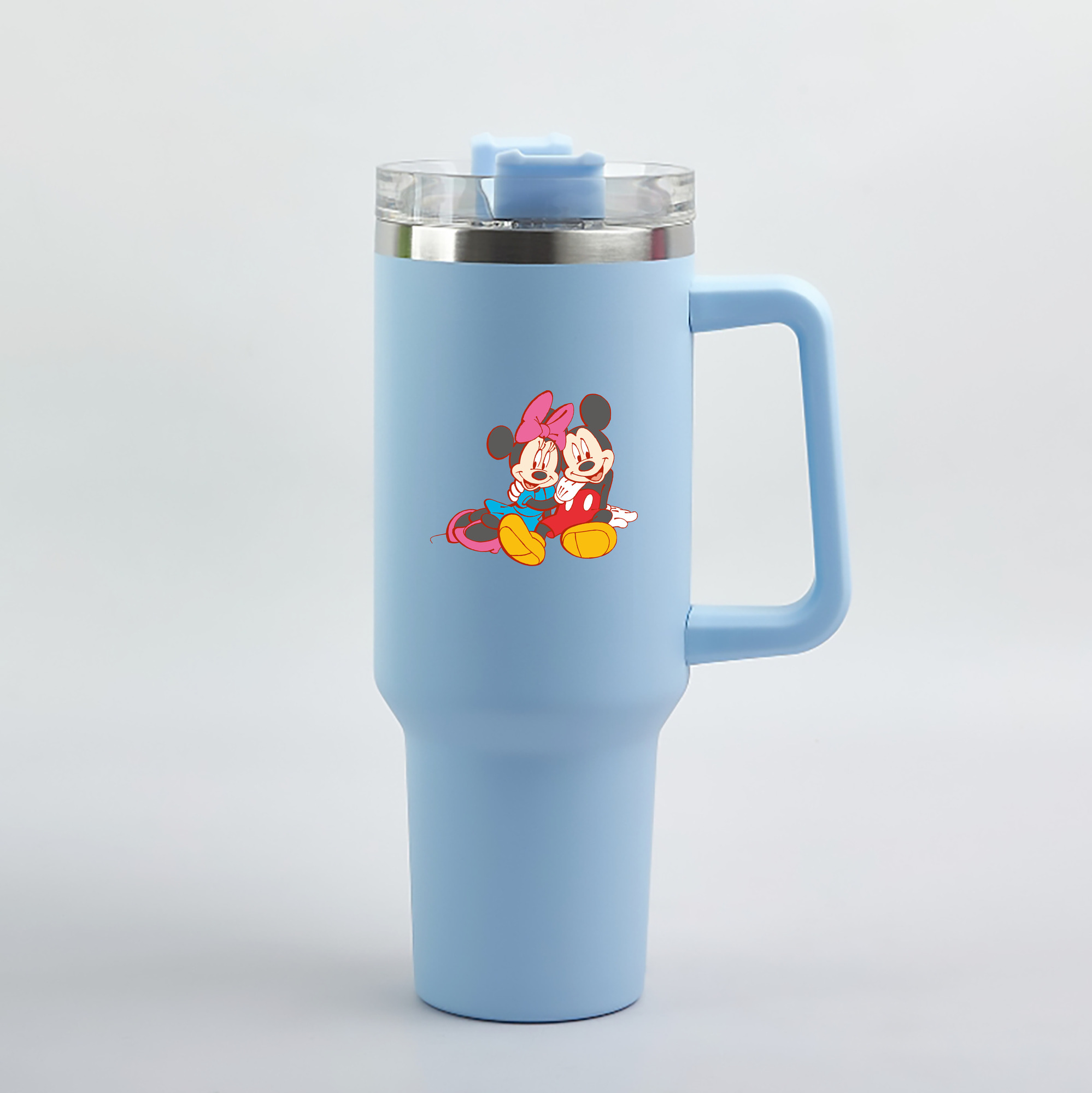 （画像用） ミッキーマウス Mickey Mouse 1200mL車用タンブラー（カラープリント）