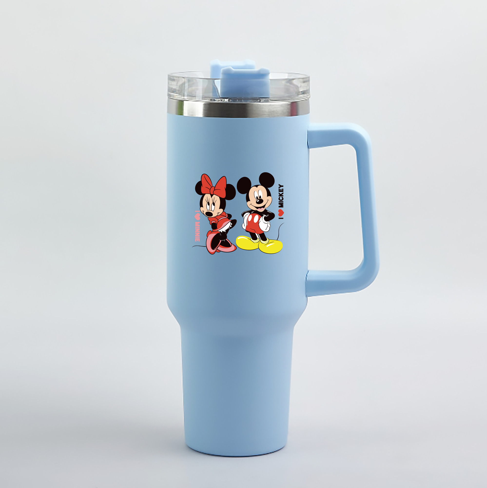（画像用） ミッキーマウス Mickey Mouse 1200mL車用タンブラー（カラープリント）