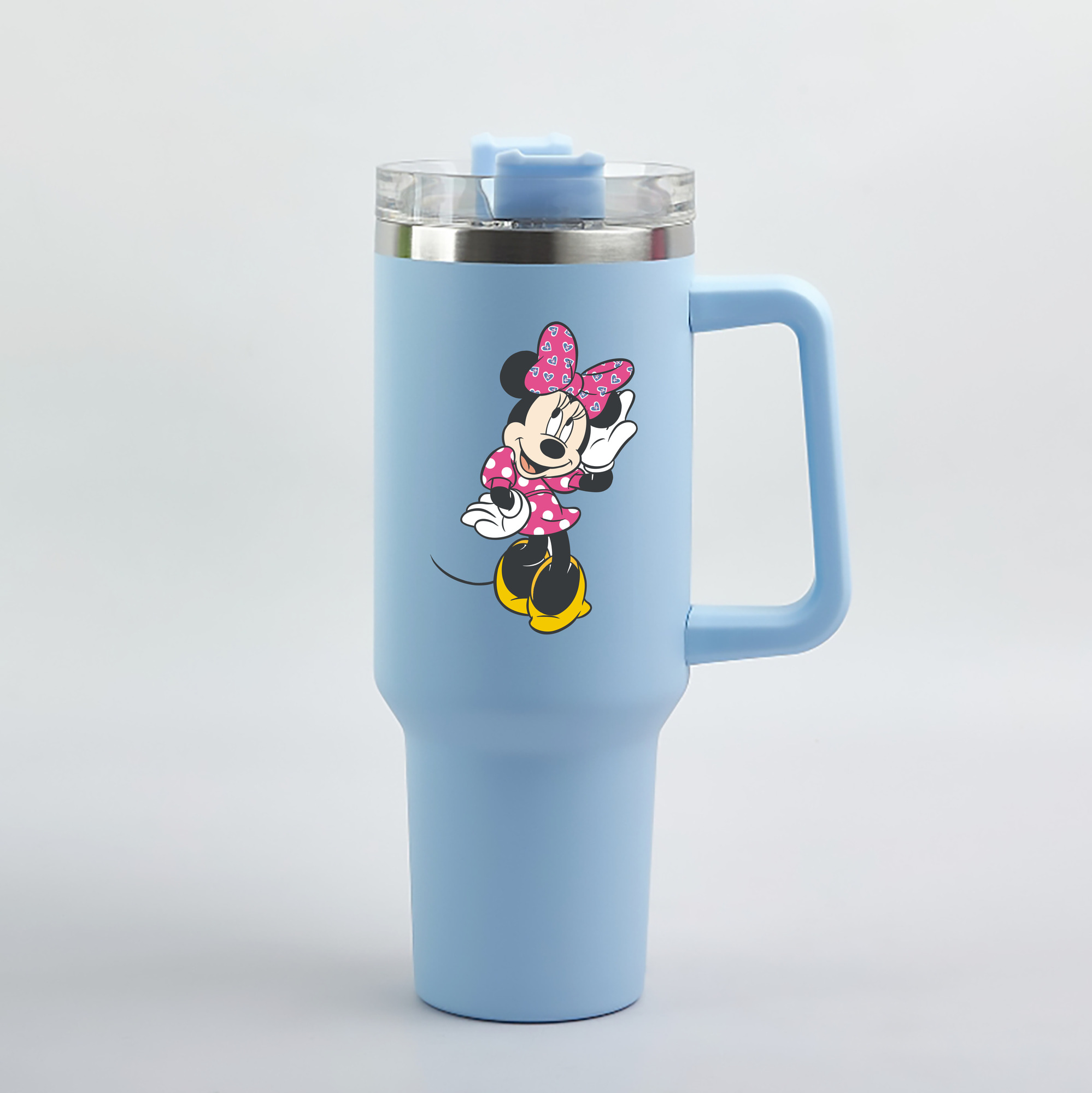 （画像用） ミッキーマウス Mickey Mouse 1200mL車用タンブラー（カラープリント）