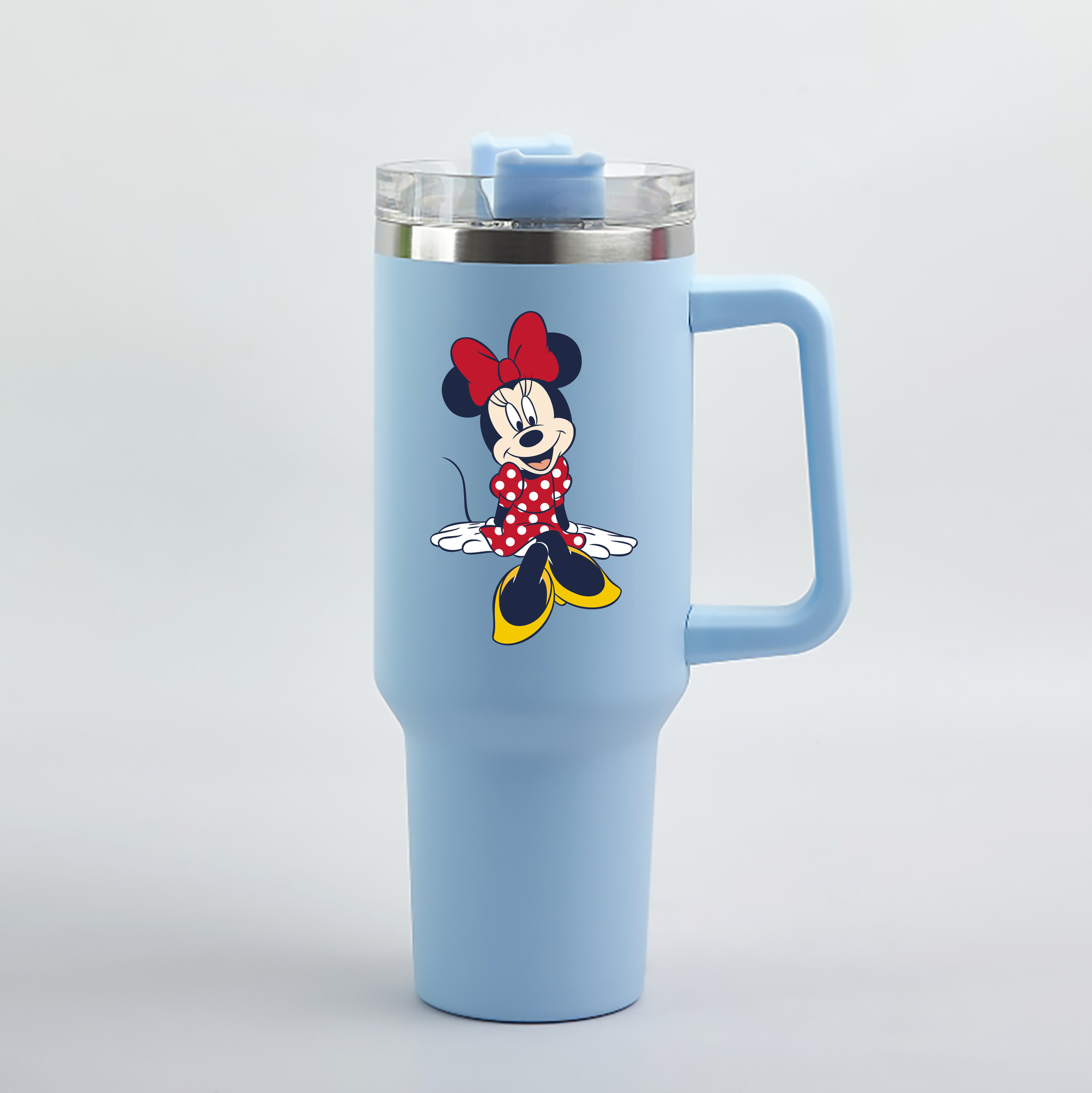 （画像用） ミッキーマウス Mickey Mouse 1200mL車用タンブラー（カラープリント）