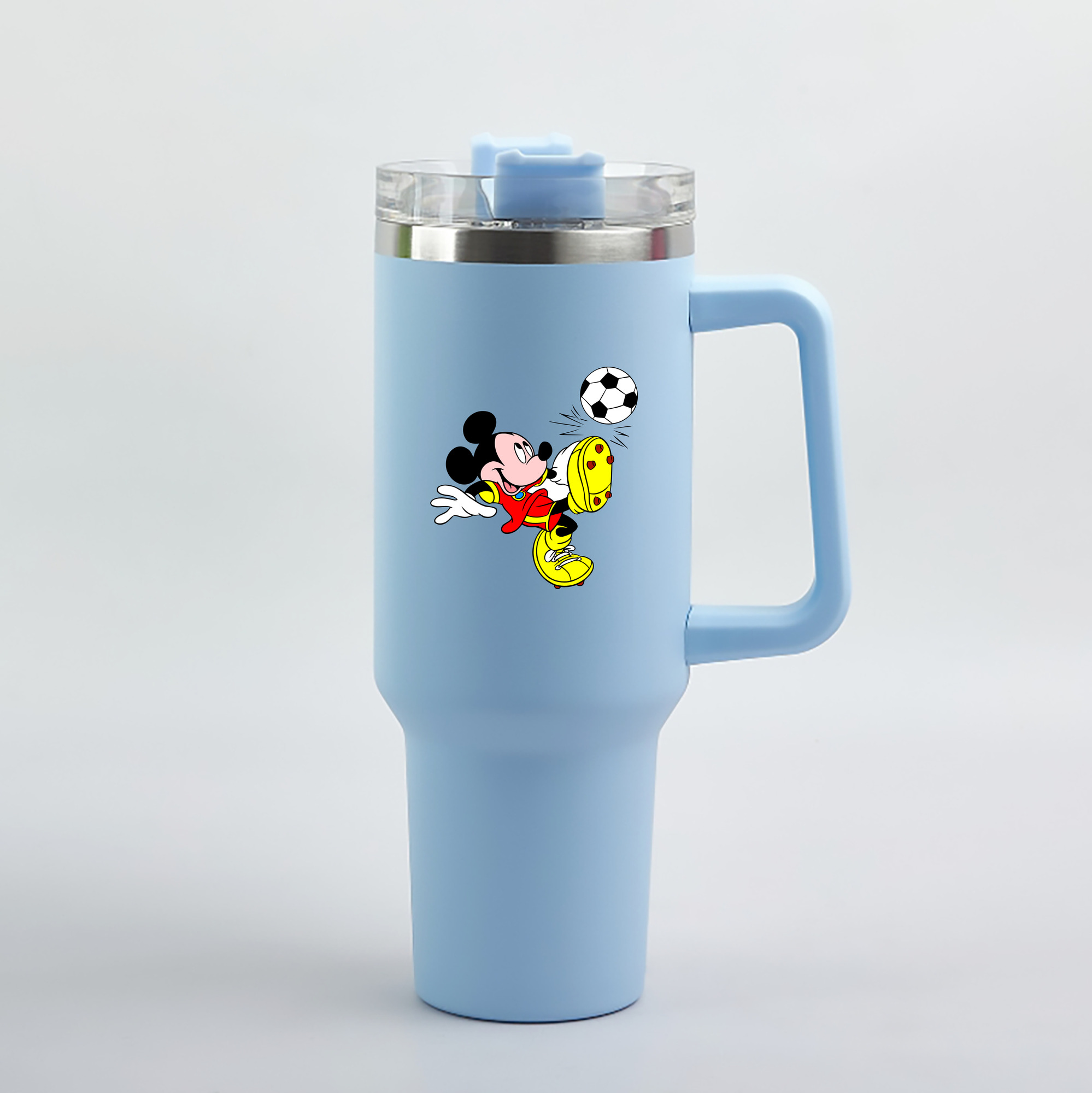 （画像用） ミッキーマウス Mickey Mouse 1200mL車用タンブラー（カラープリント）