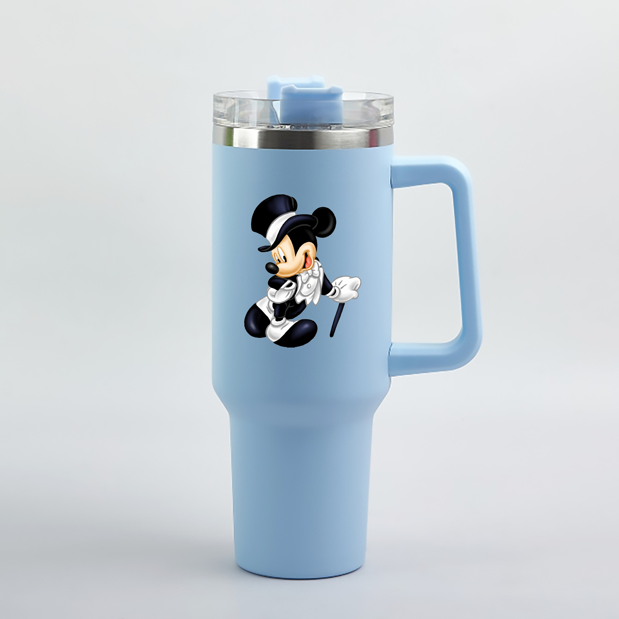（画像用） ミッキーマウス Mickey Mouse 1200mL車用タンブラー（カラープリント）