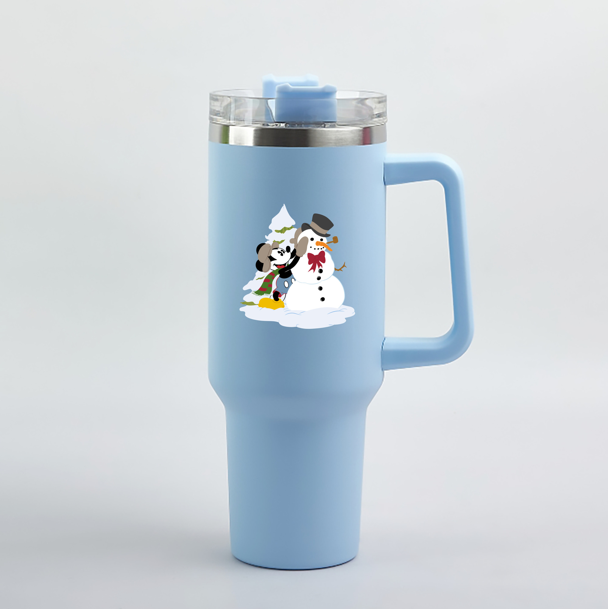 （画像用） ミッキーマウス Mickey Mouse 1200mL車用タンブラー（カラープリント）