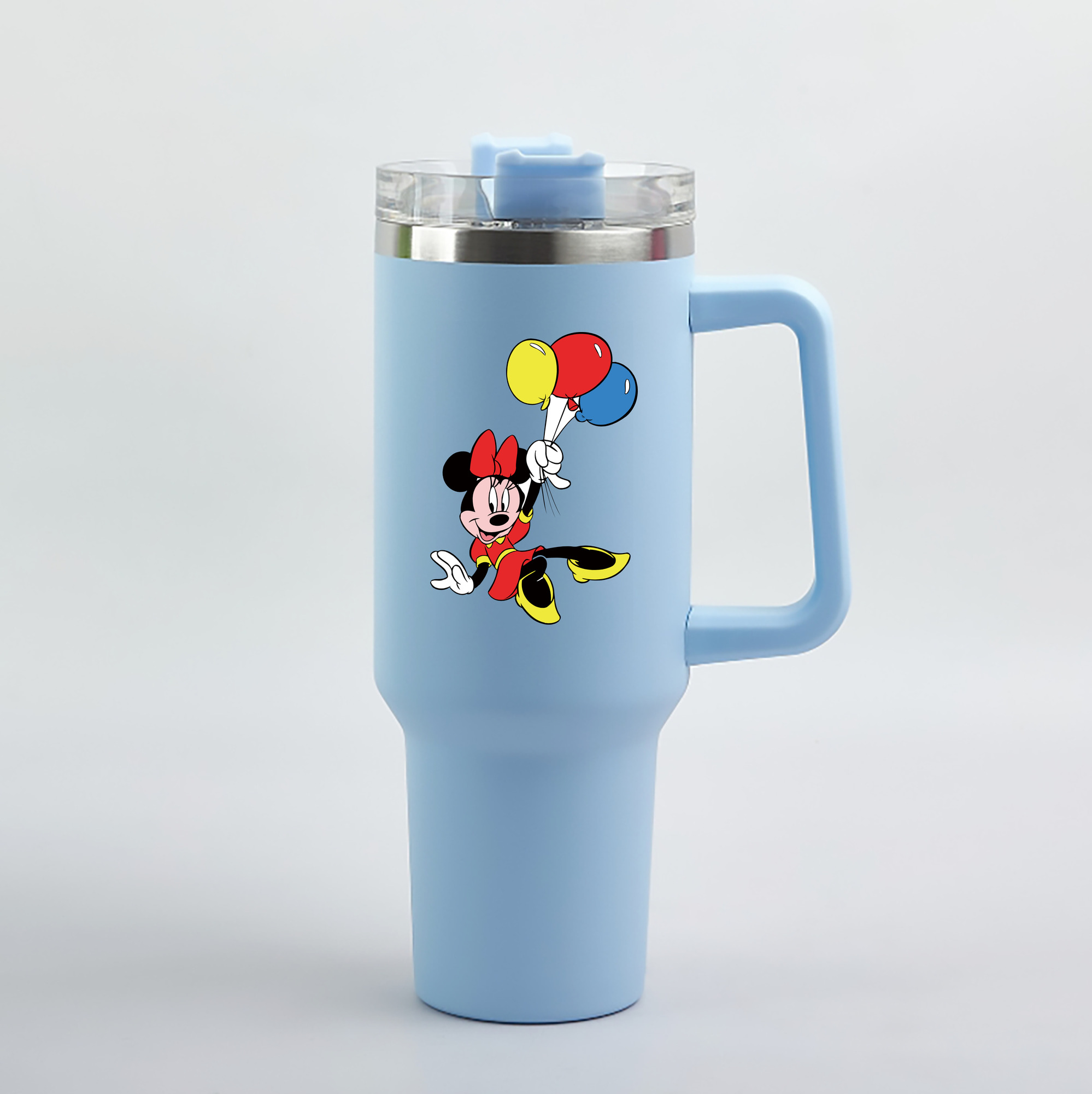 （画像用） ミッキーマウス Mickey Mouse 1200mL車用タンブラー（カラープリント）