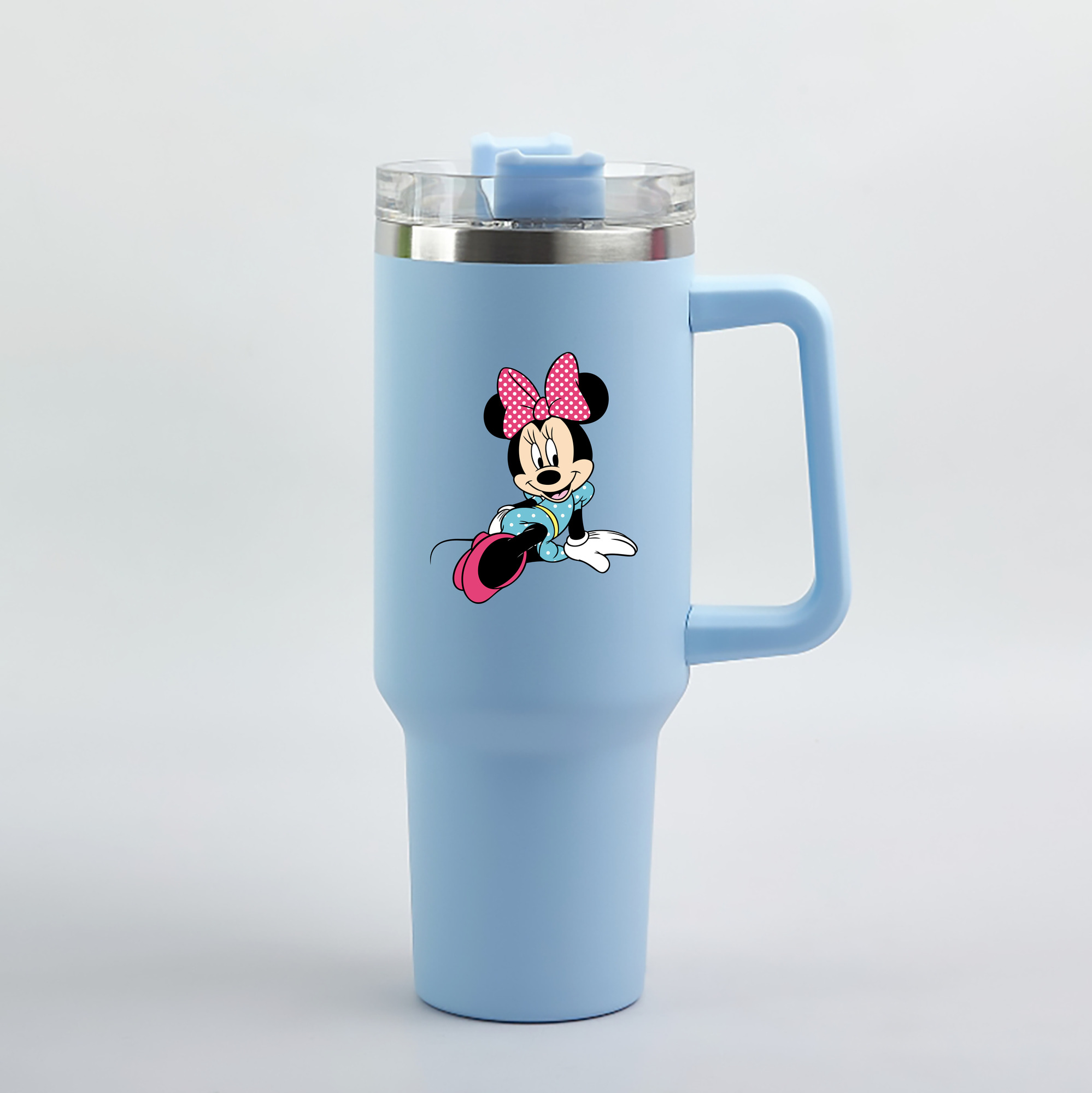 （画像用） ミッキーマウス Mickey Mouse 1200mL車用タンブラー（カラープリント）