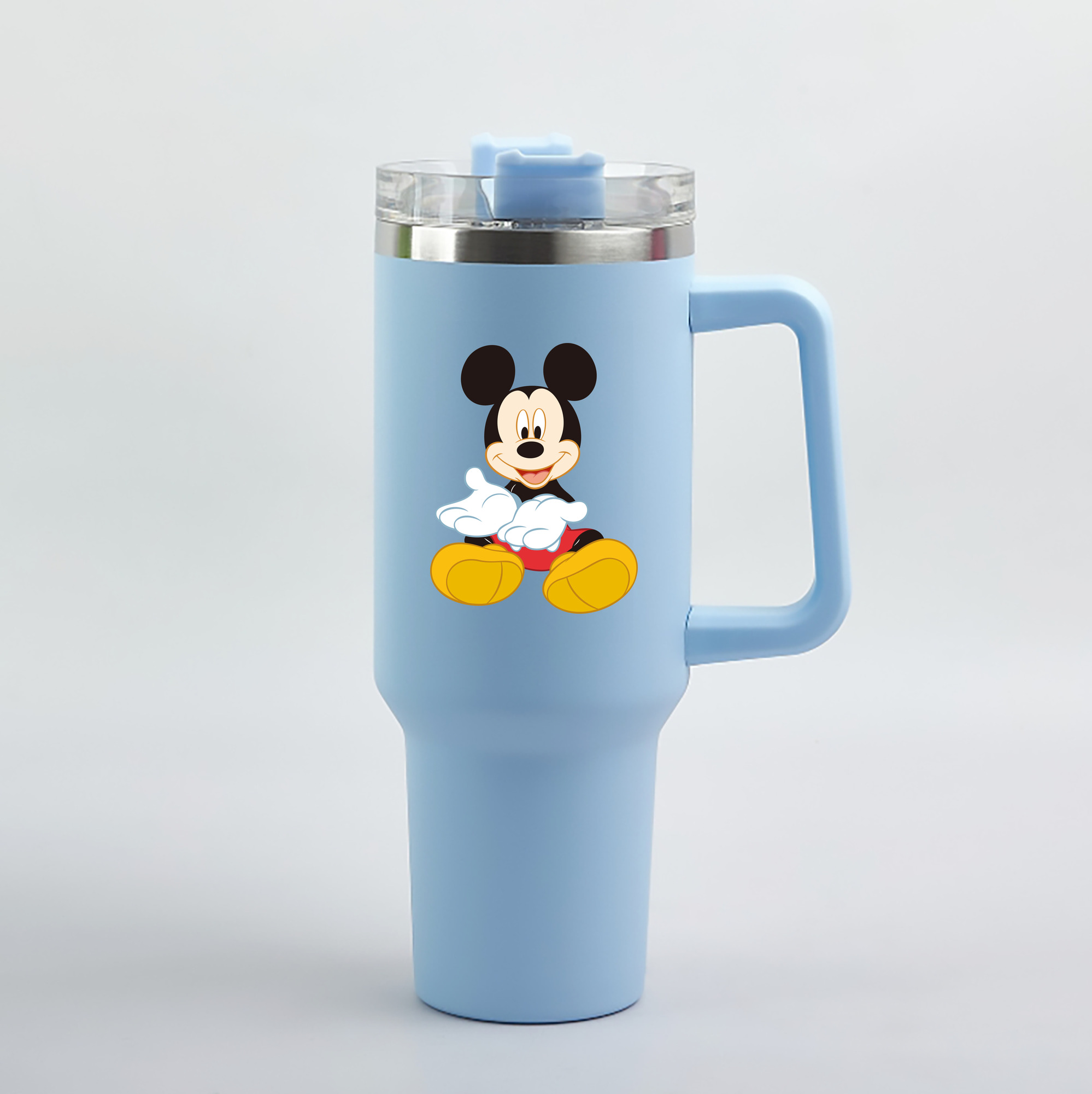 （画像用） ミッキーマウス Mickey Mouse 1200mL車用タンブラー（カラープリント）