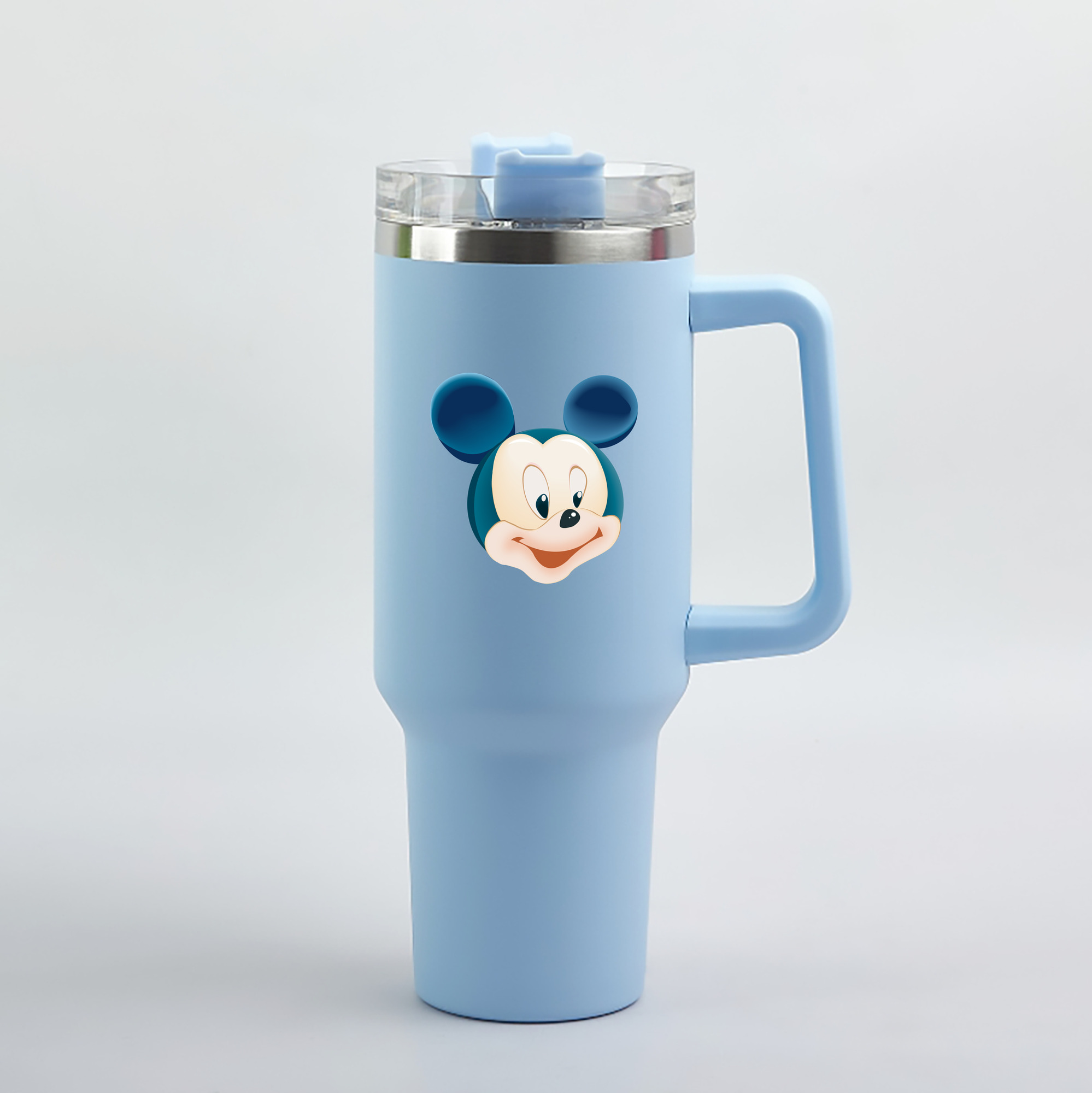 （画像用） ミッキーマウス Mickey Mouse 1200mL車用タンブラー（カラープリント）